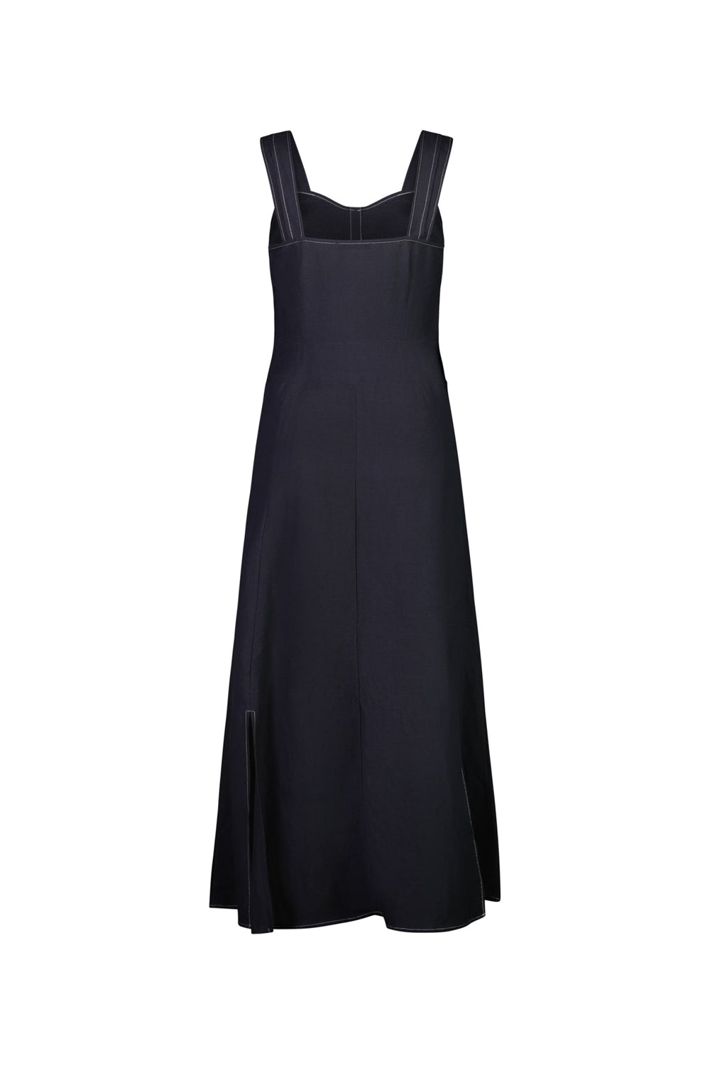 Vassalli Sleeveless Dress with Wide Straps