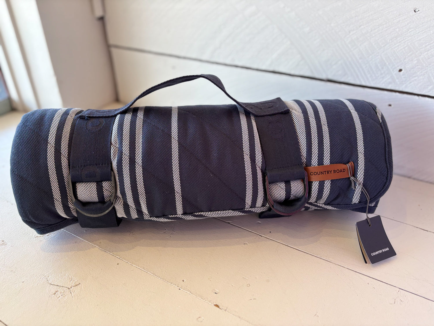 Country Road Nada Picnic Blanket - Stripe