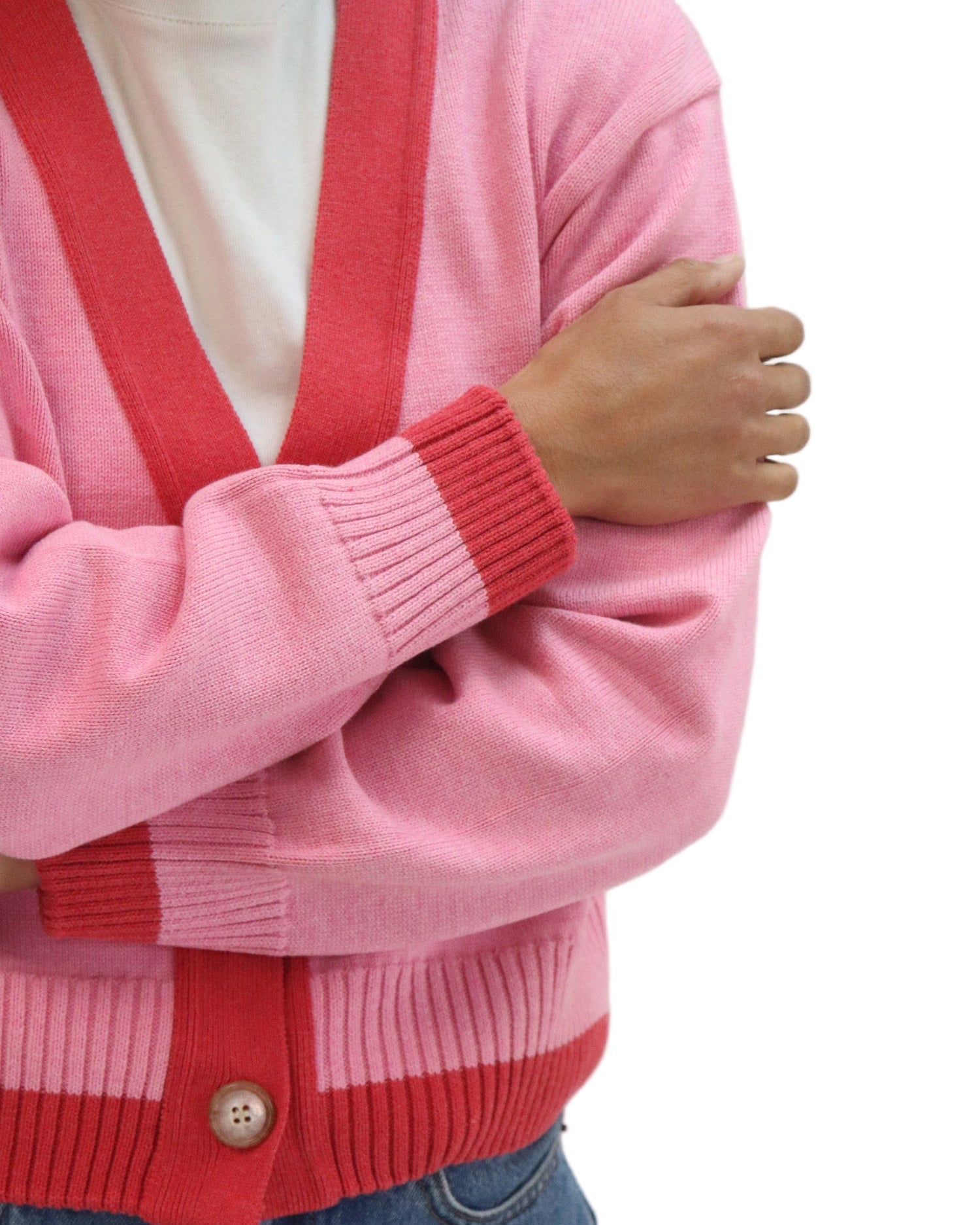 Tatano Contrast Cardi