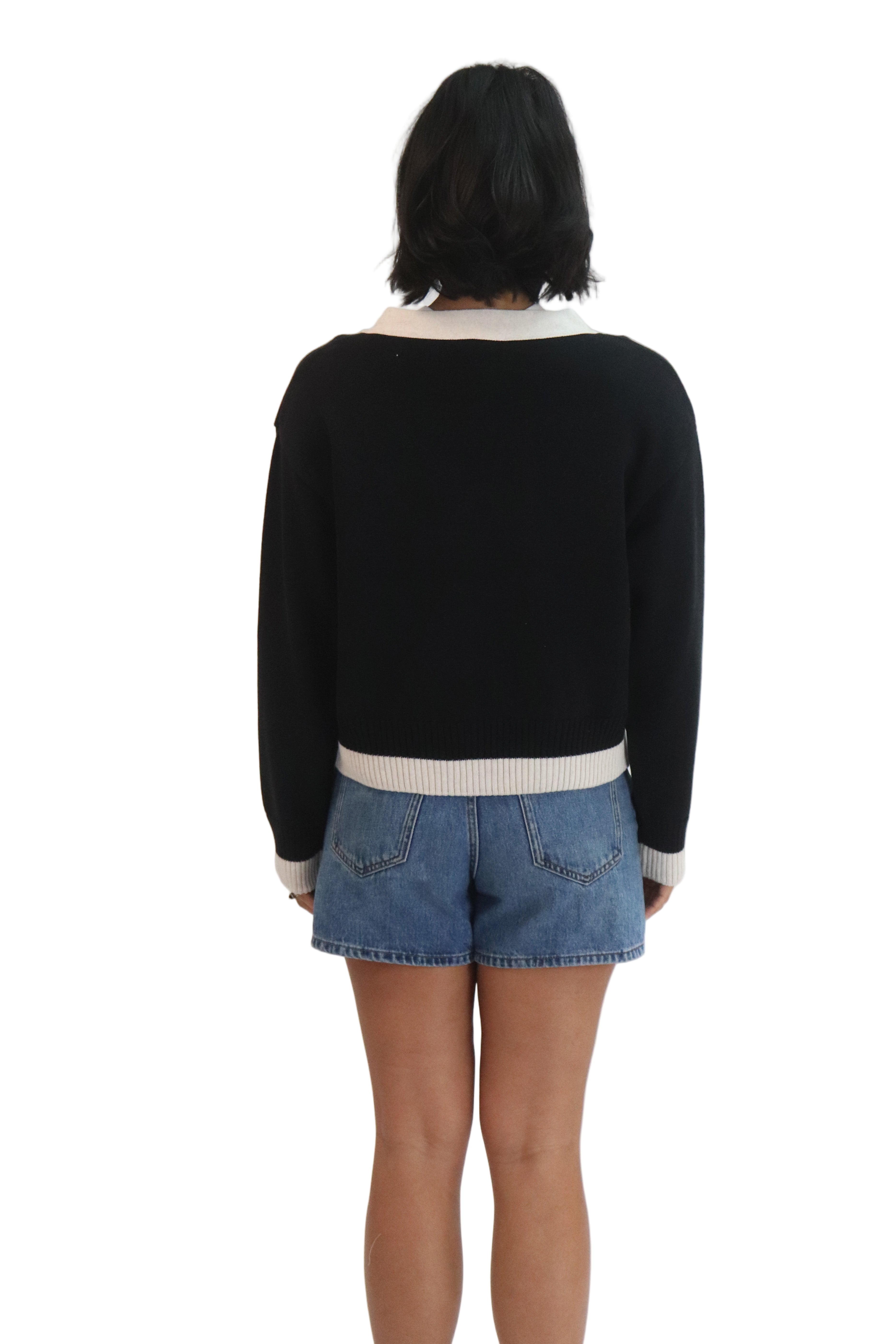 Tatano Contrast Cardi