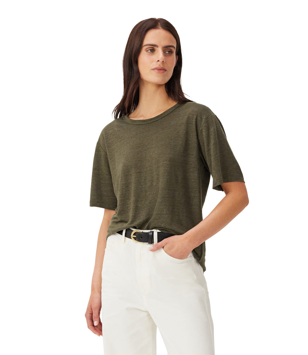 R.M.W Heritage Linen Tee