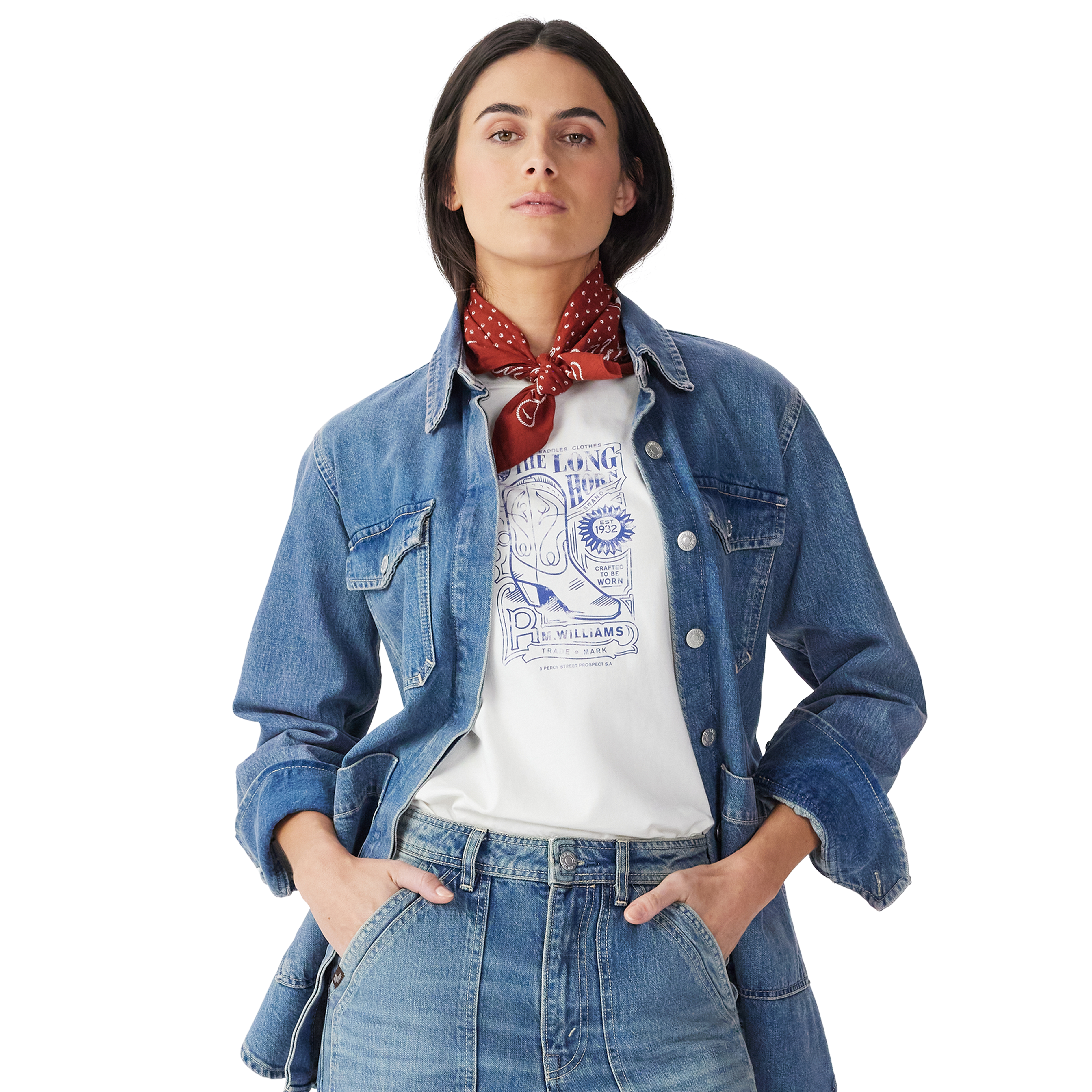 R.M.W Rodeo Queen Print T-Shirt