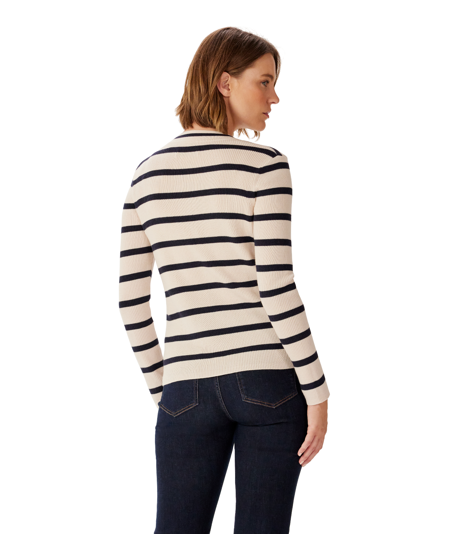 R.M.W Stanwell Henley Merino Knit