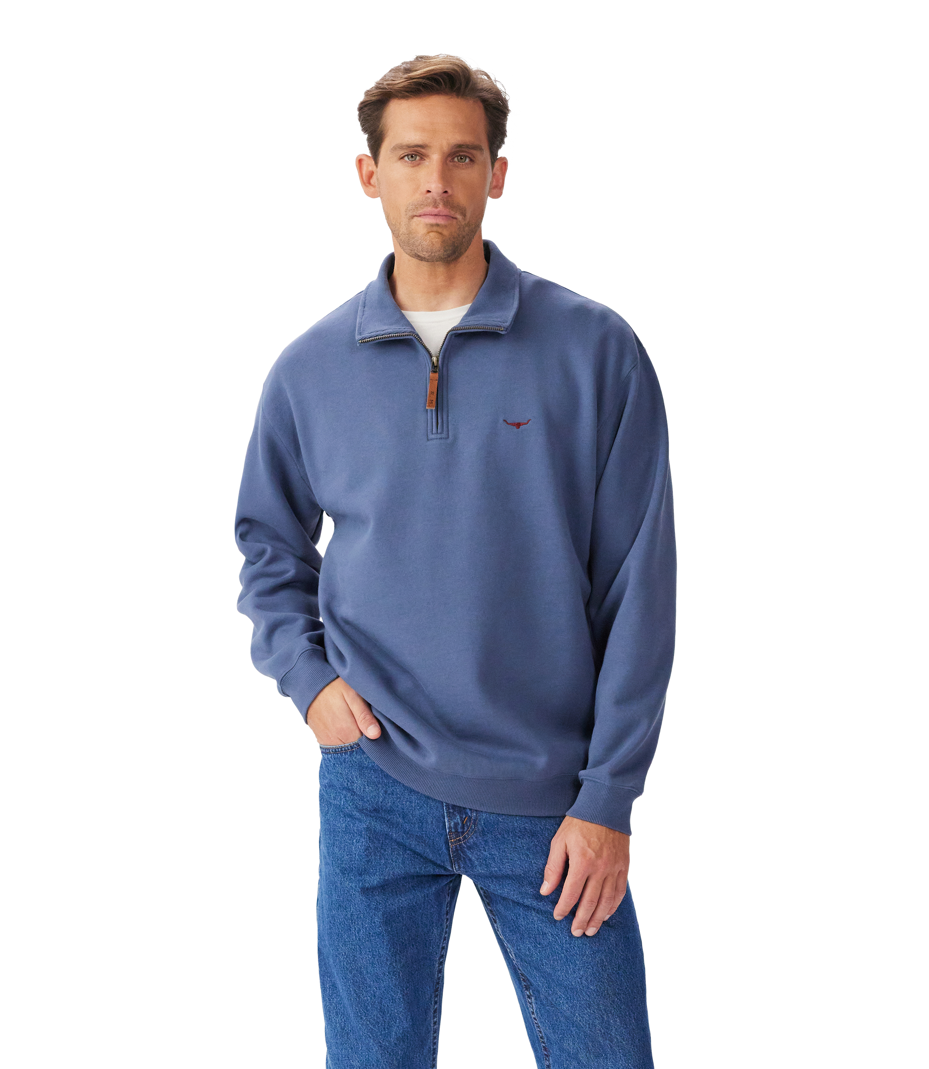 R.M.W Mulyungarie 1/4 Zip Sweatshirt