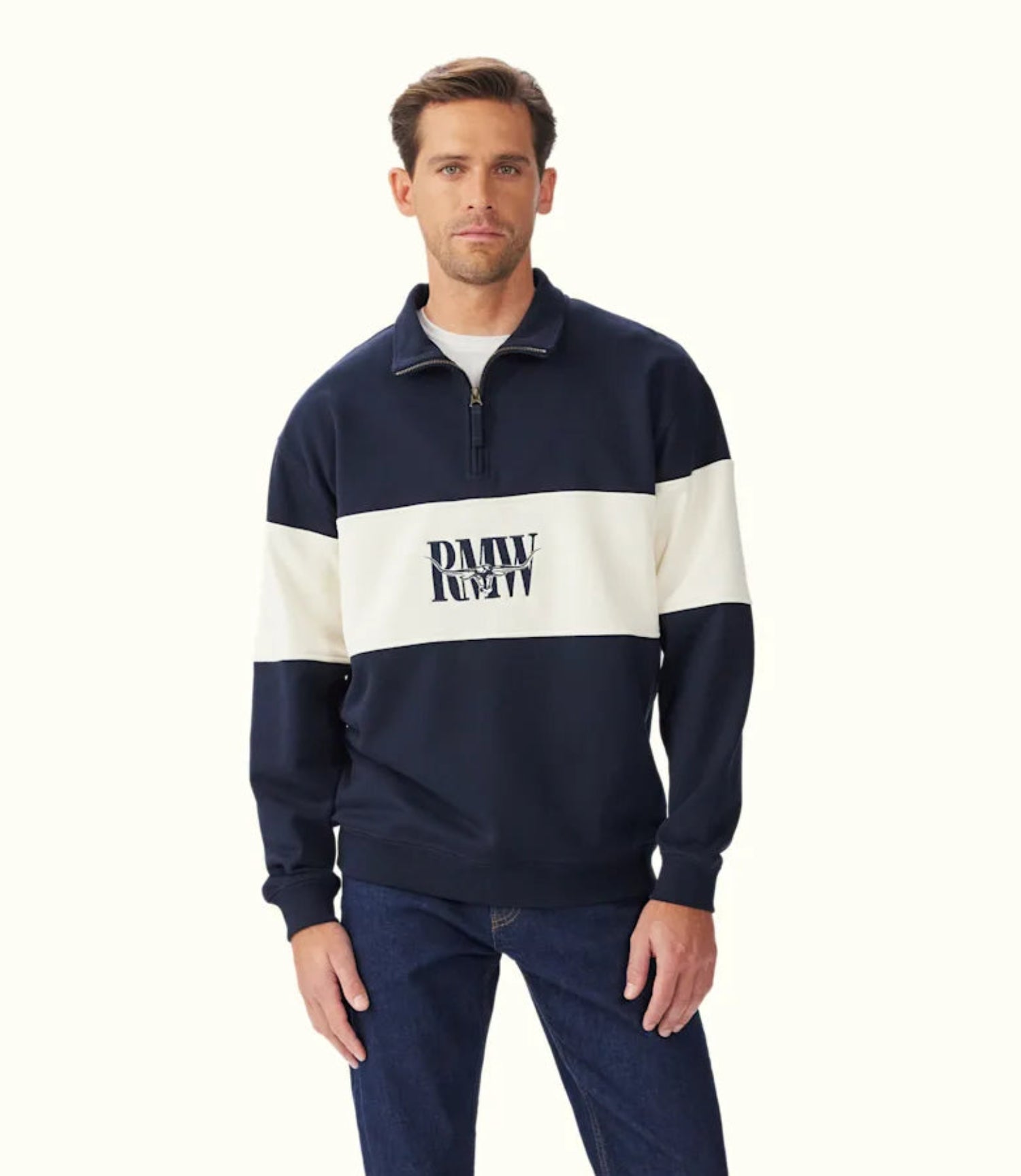 R.M.W Heritage 1/4 Zip Sweatshirt