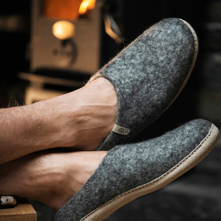 Mount Kiwi Adult Wool Slippers