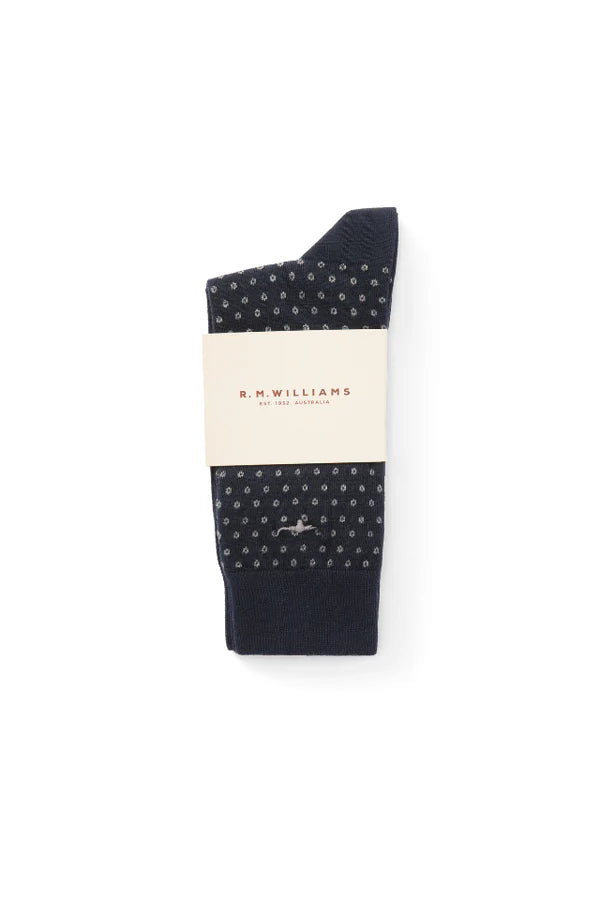 R.M.W Nelson Polka Dot Sock 2 Pack