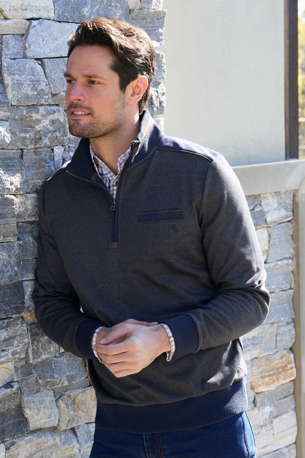 Thomas Cook Mens Blake 1/4 Zip Jumper