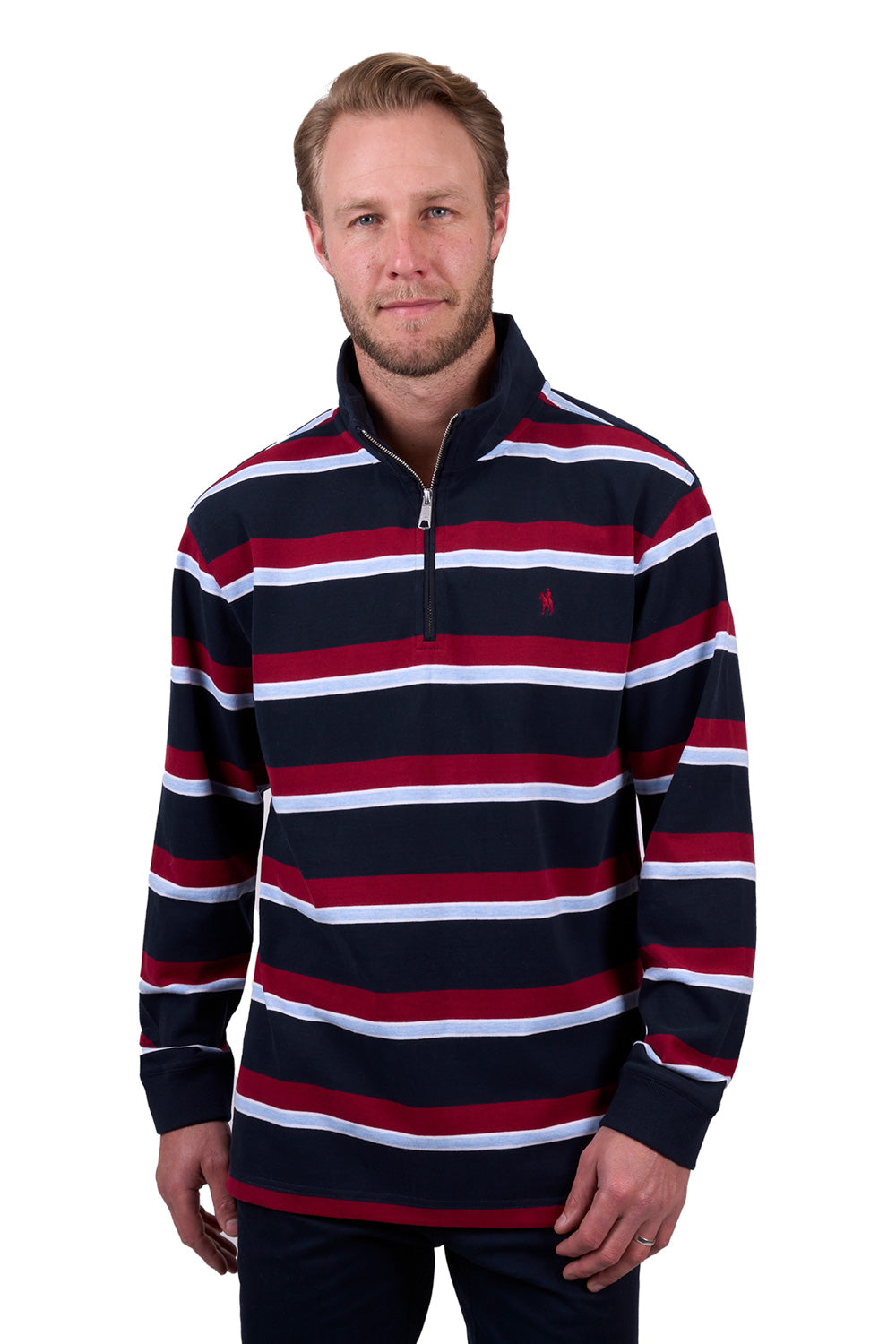 Thomas Cook Mens Rick 1/4 Zip Rugby