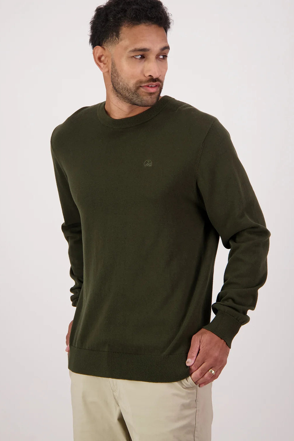 Swanndri Fundamentals Mens Knit Crew