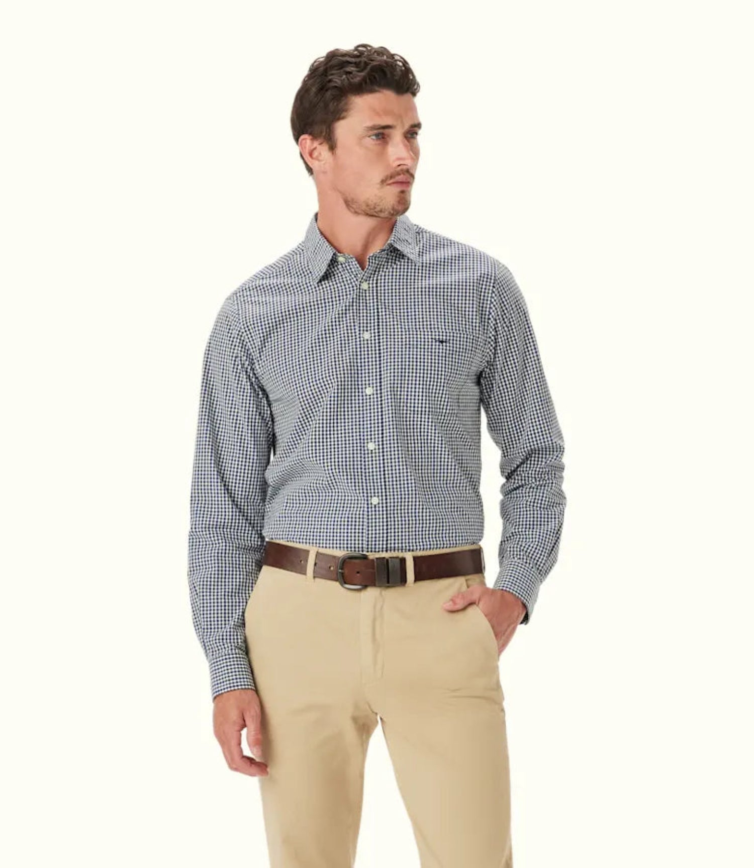R.M.W Classic Poplin Check Shirt