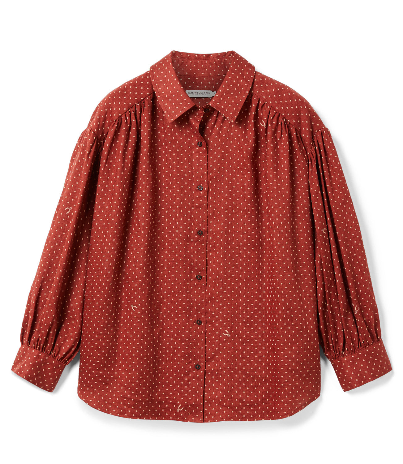 R.M.W Paris Printed Linen Shirt