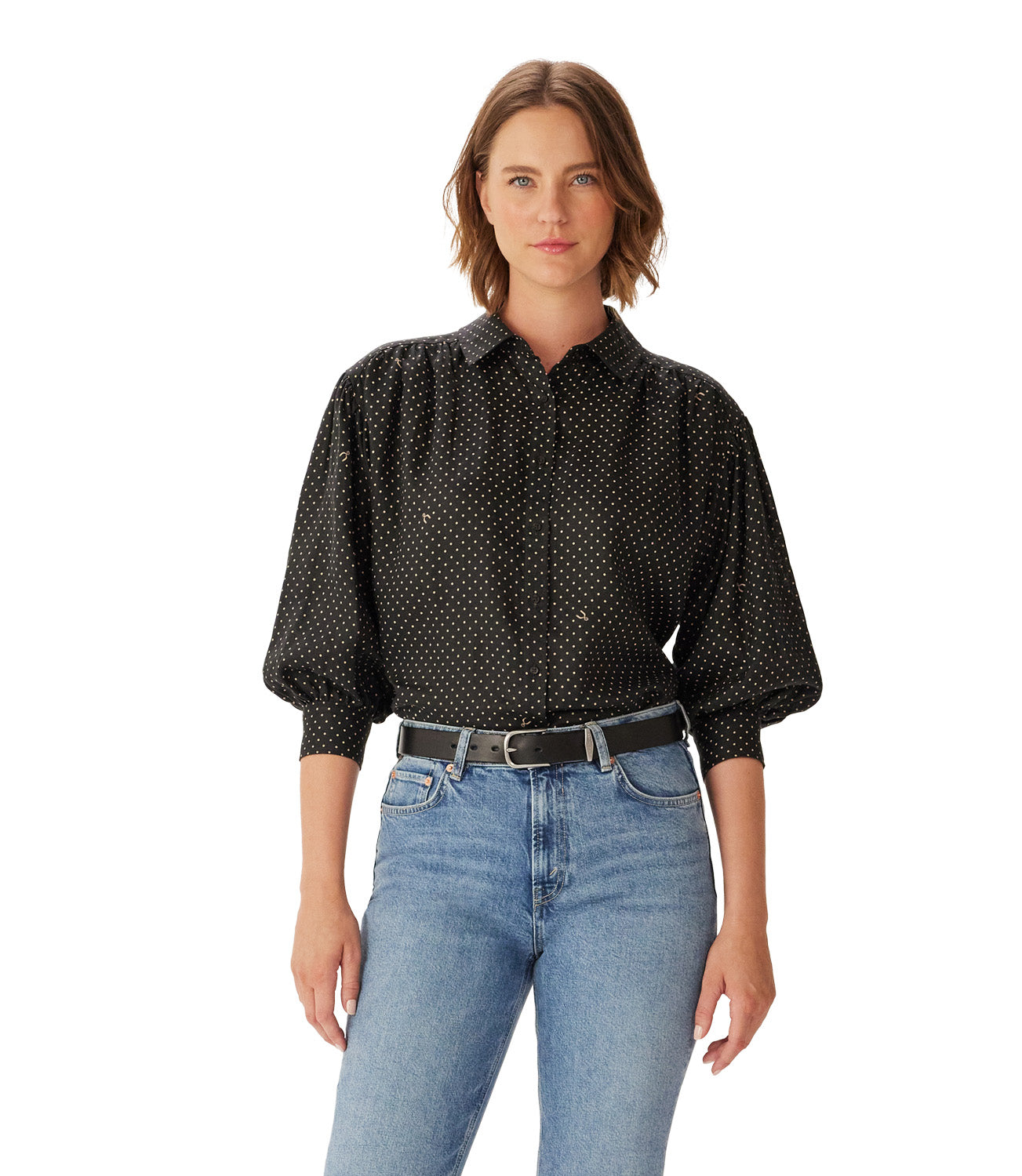 R.M.W Paris Printed Linen Shirt