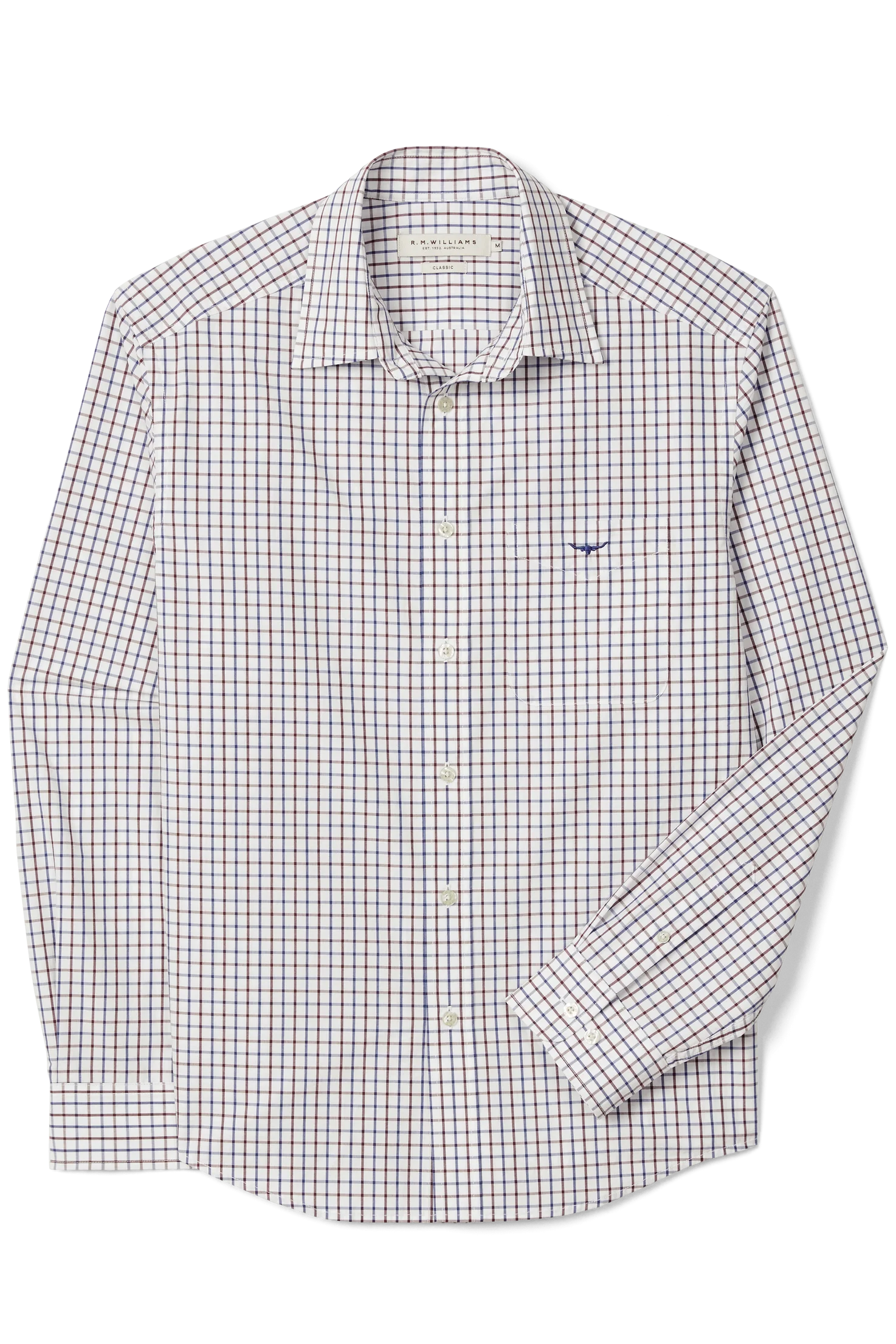 R.M.W Newland Poplin Check Shirt