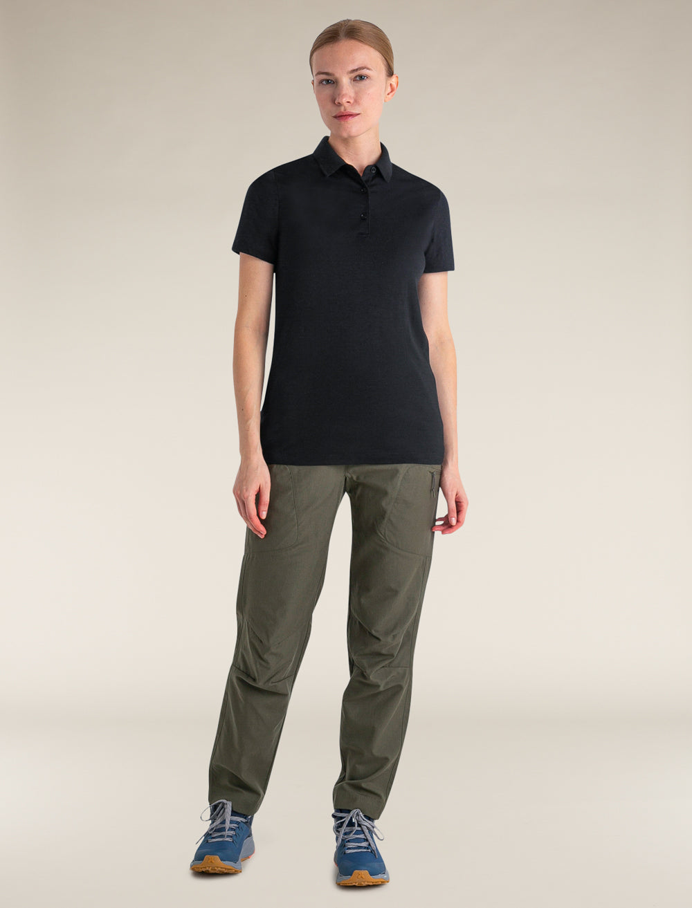 Icebreaker W Merino 150 Tech Lite SS Polo