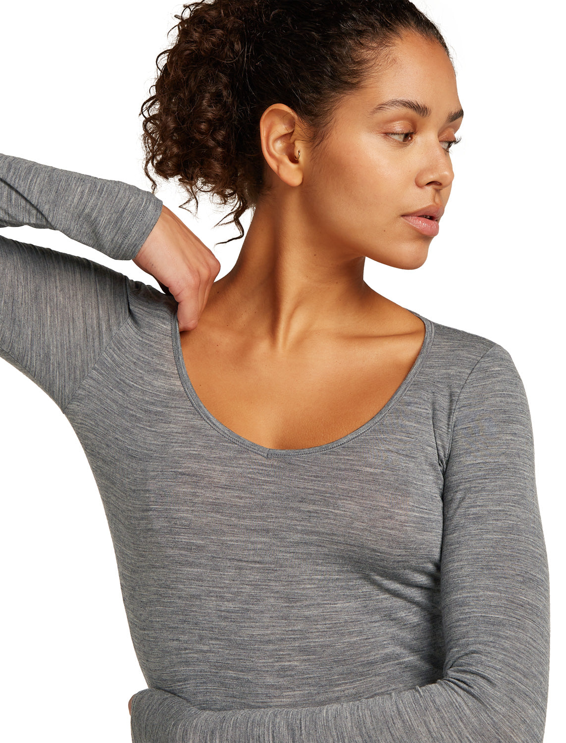 Icebreaker W Merino 150 Siren LS Sweetheart