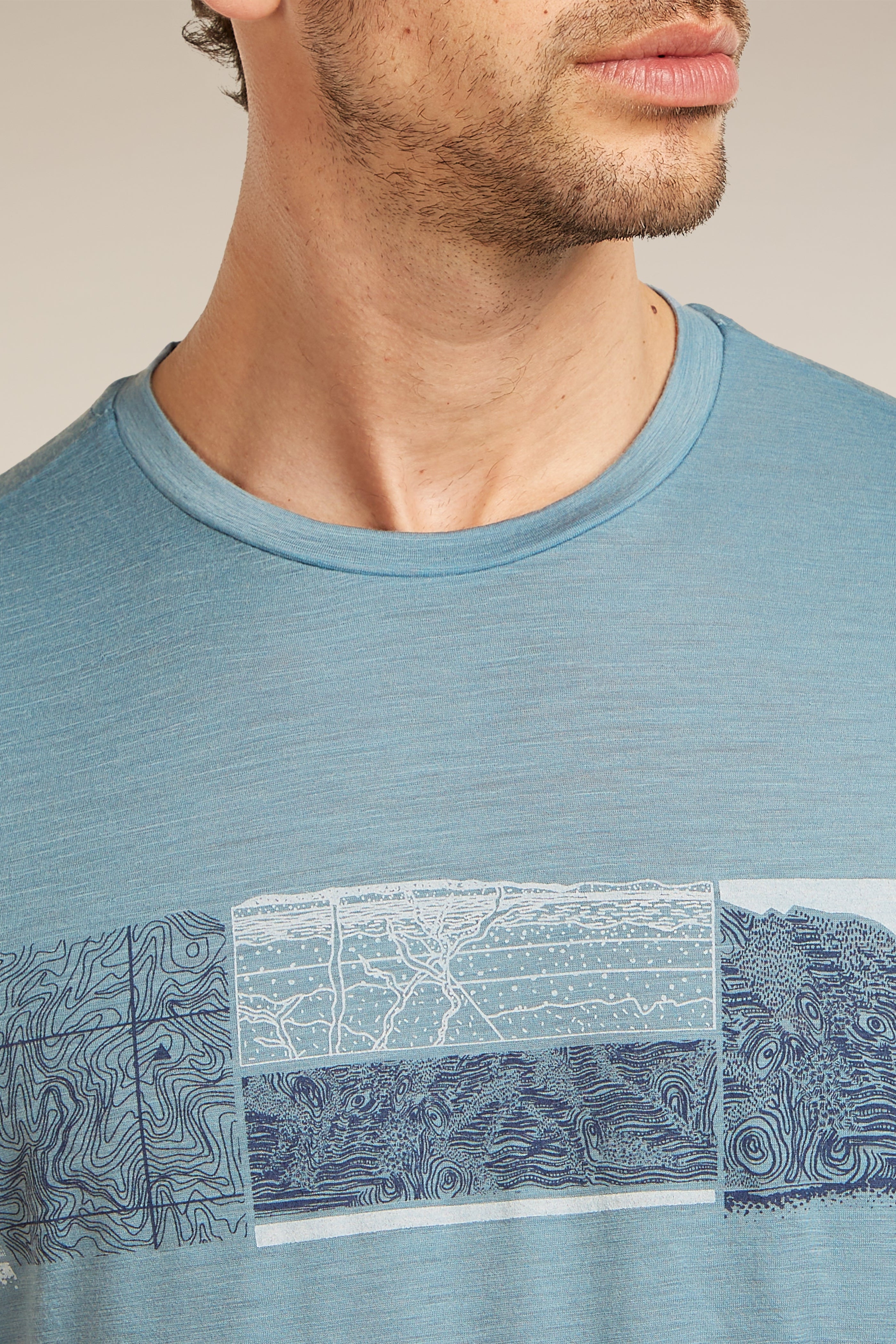 Icebreaker M Merino 150 Tech Lite SS Tee Elevation