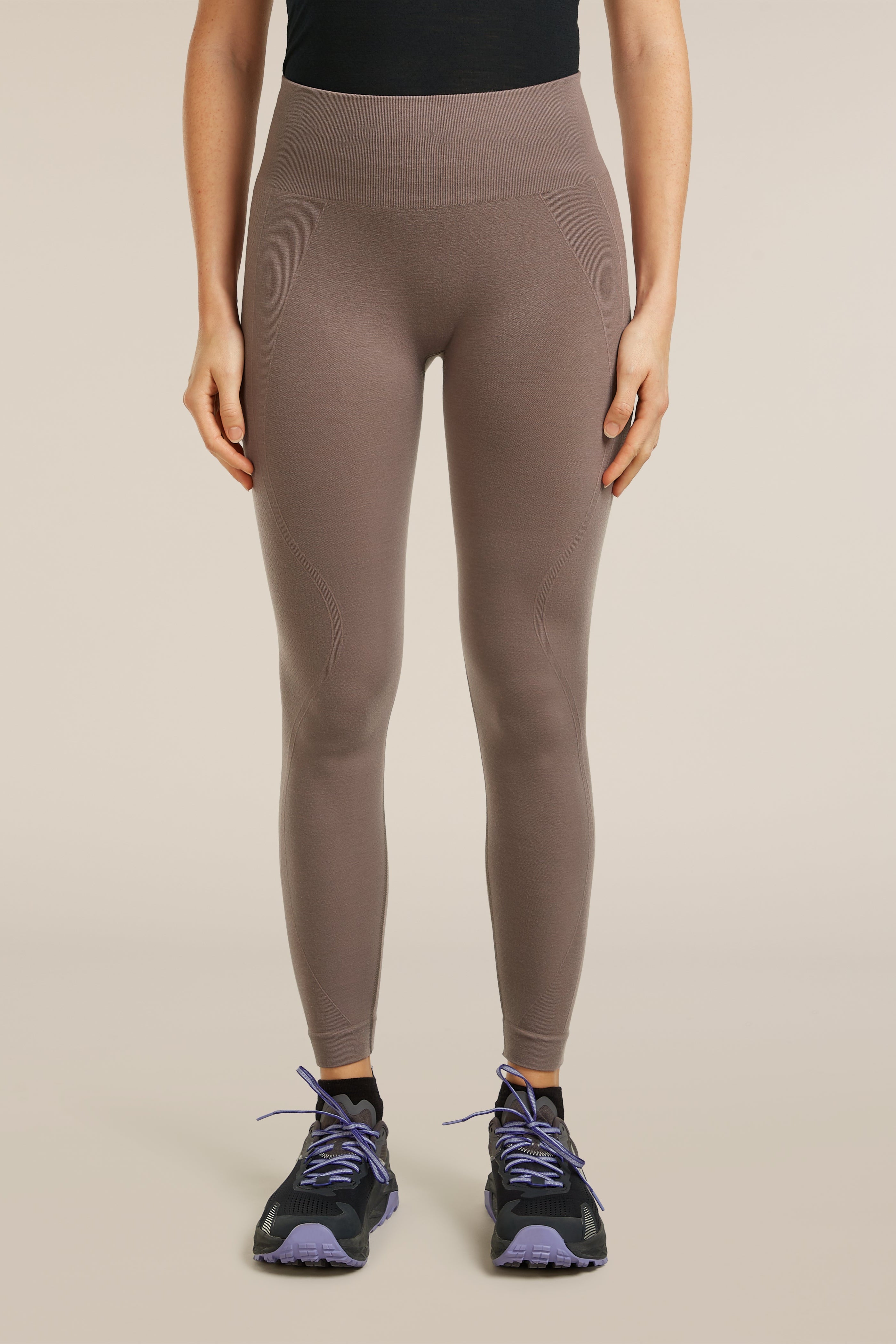 Icebreaker W Merino Blend ZoneKnit Seamless 25" Tights