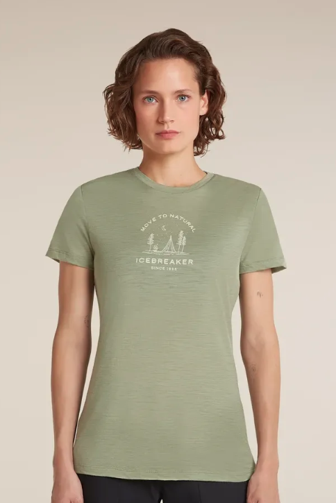Icebreaker W Merino 150 Tech Lite SS Tee Peaceful Pass