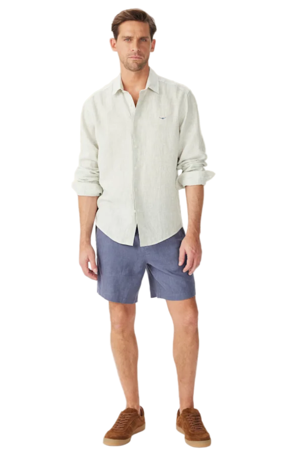 R.M.W Stephens Regular Linen Shirt