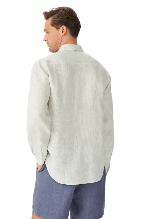 R.M.W Stephens Regular Linen Shirt