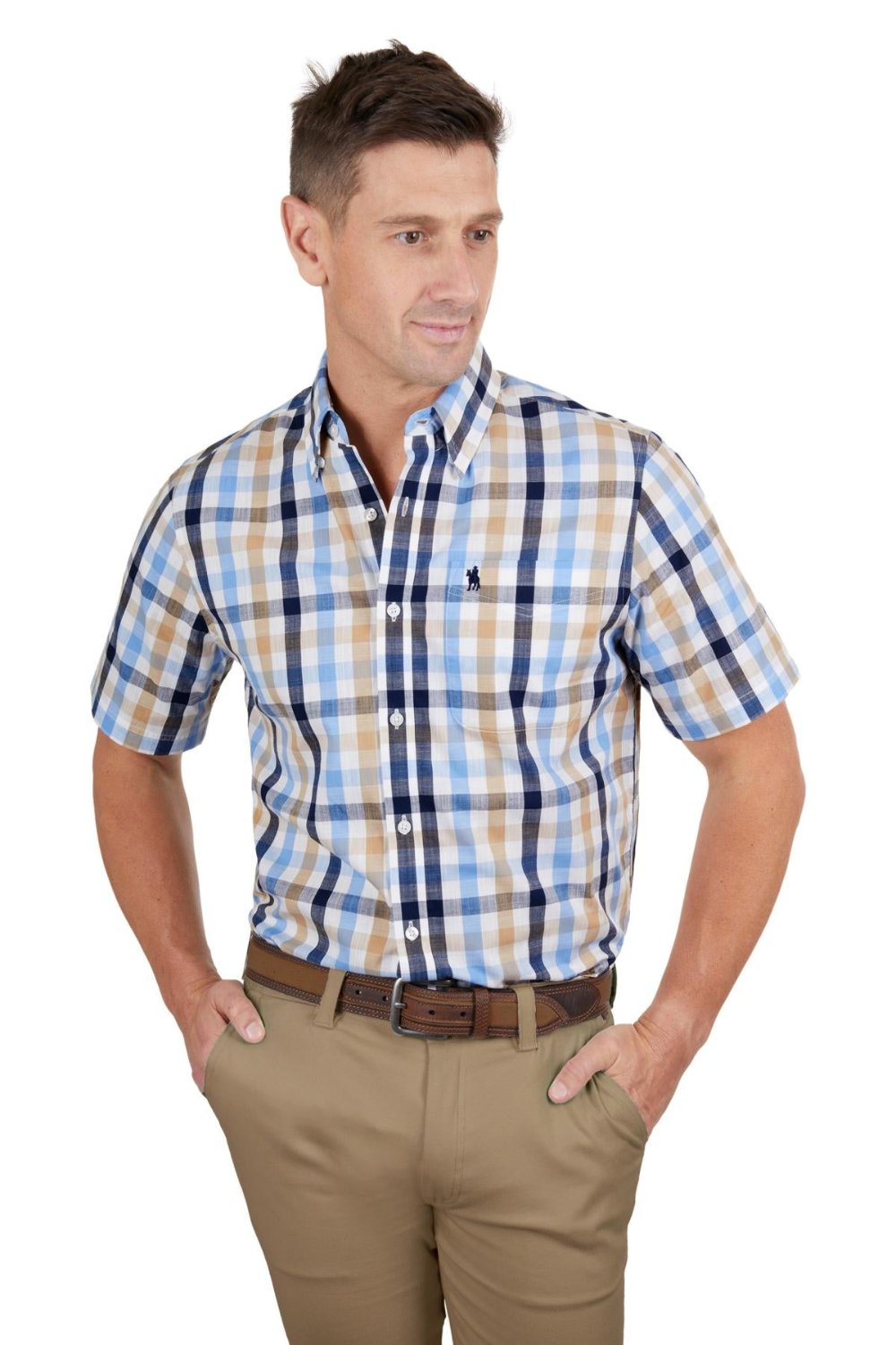 Thomas Cook Mens Duke 1 Pocket SS Shirt