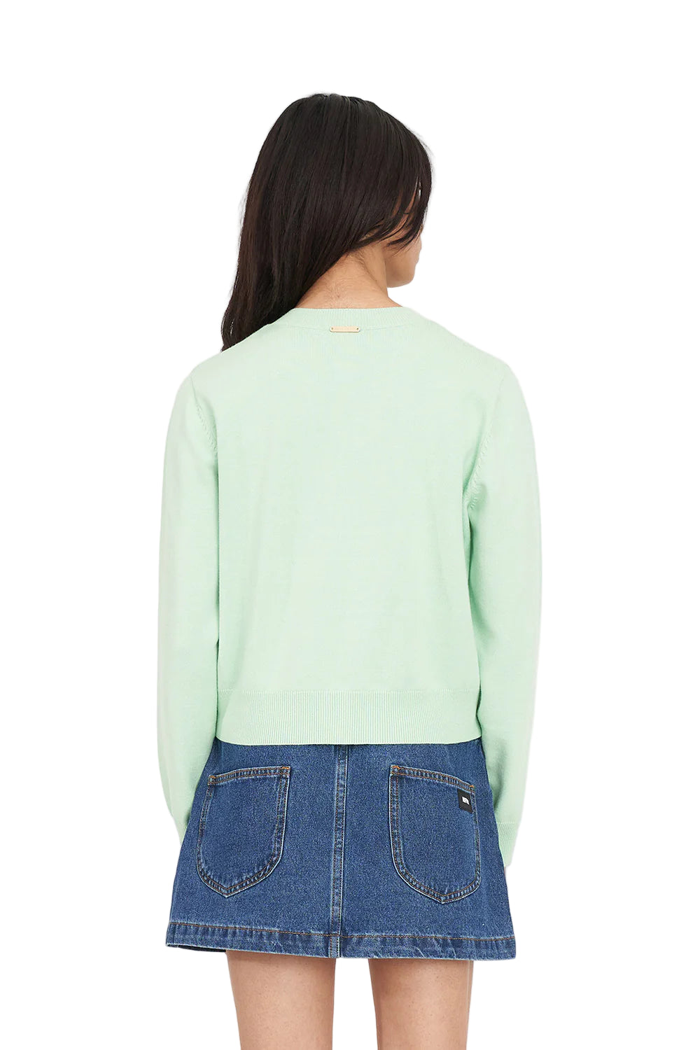 Huffer Kenzie Crop Knit Cardigan