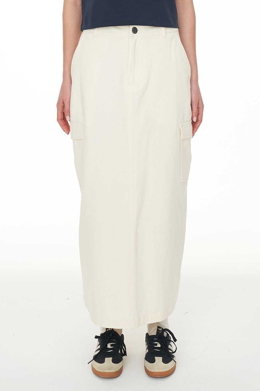 Huffer Work Cargo Maxi Skirt