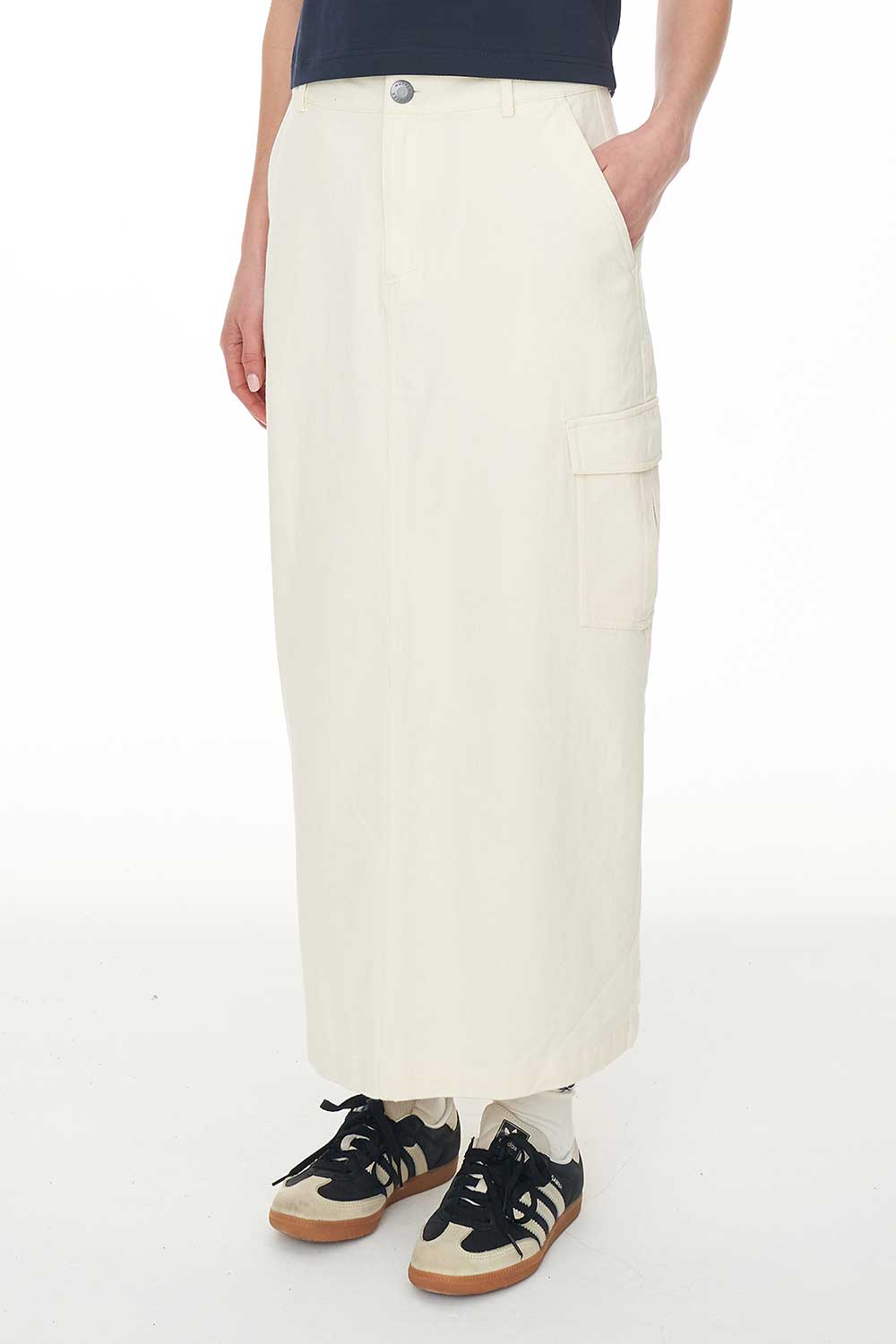 Huffer Work Cargo Maxi Skirt