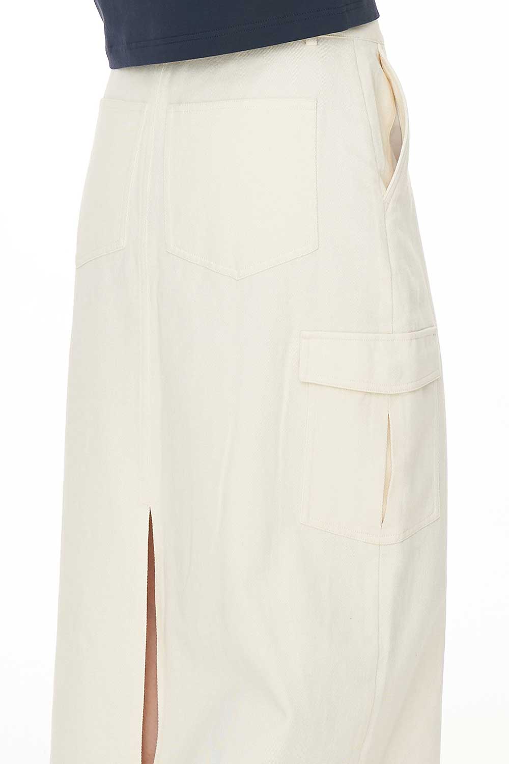 Huffer Work Cargo Maxi Skirt