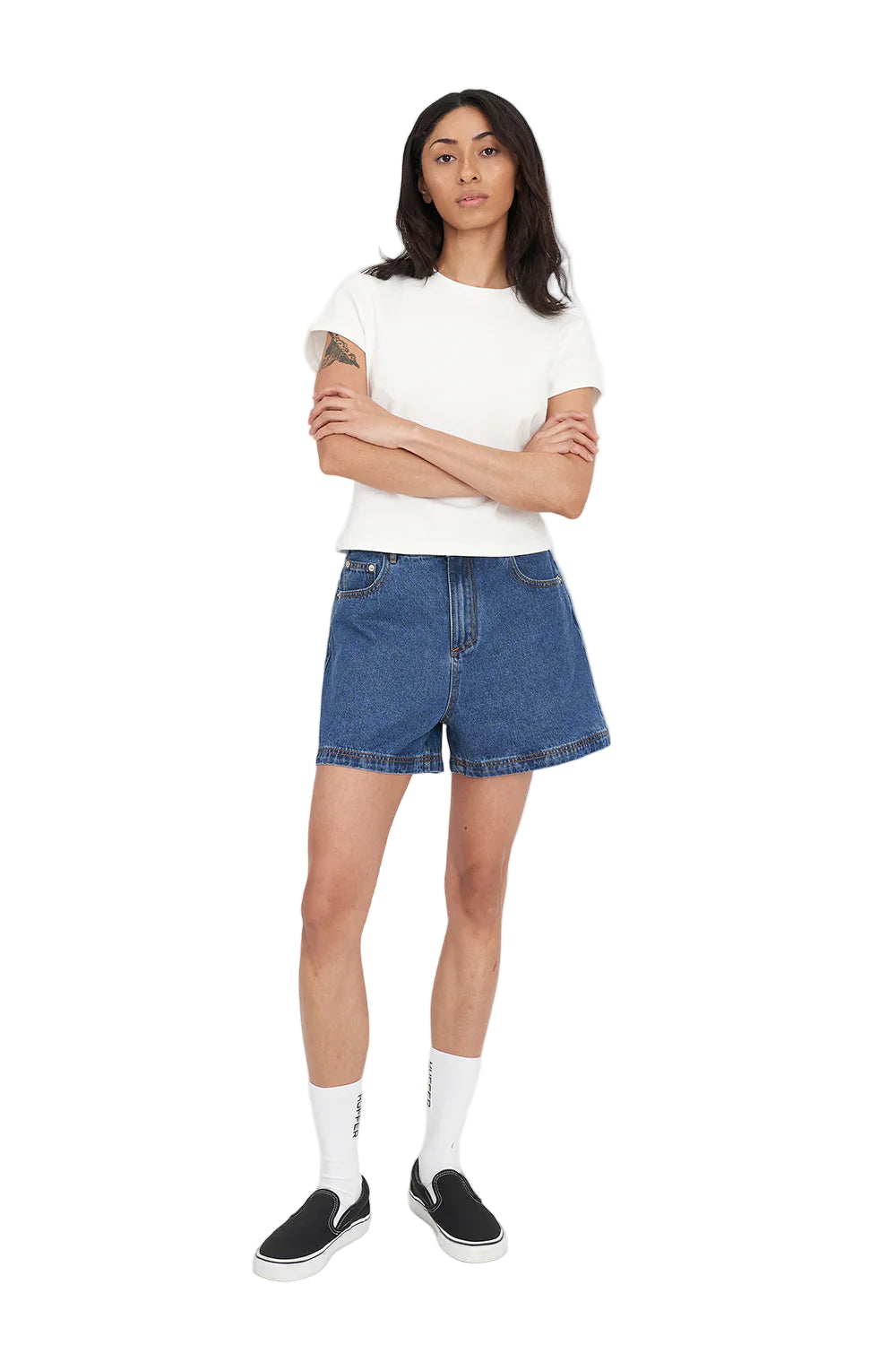 Huffer Wren Denim Short