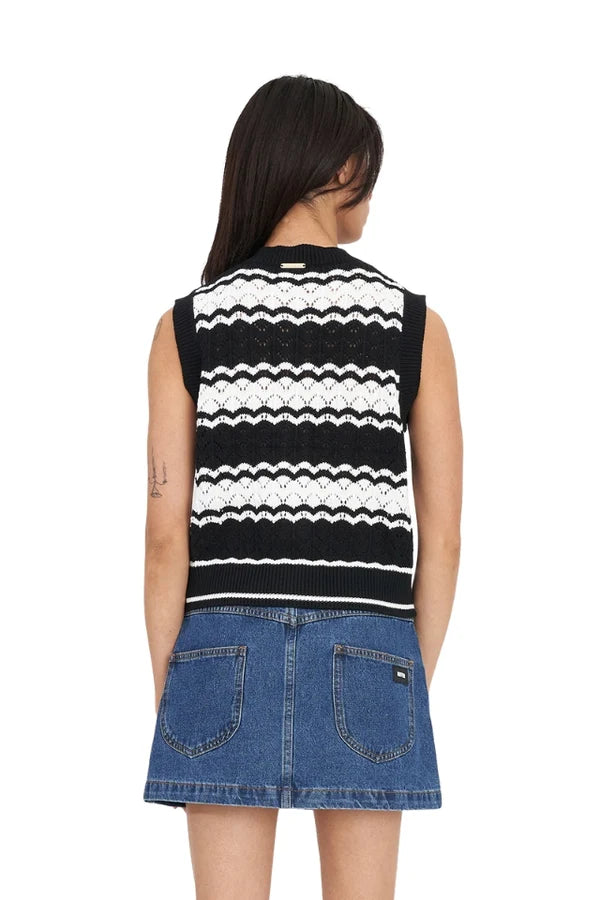 Huffer Ziggy Stripe Vest