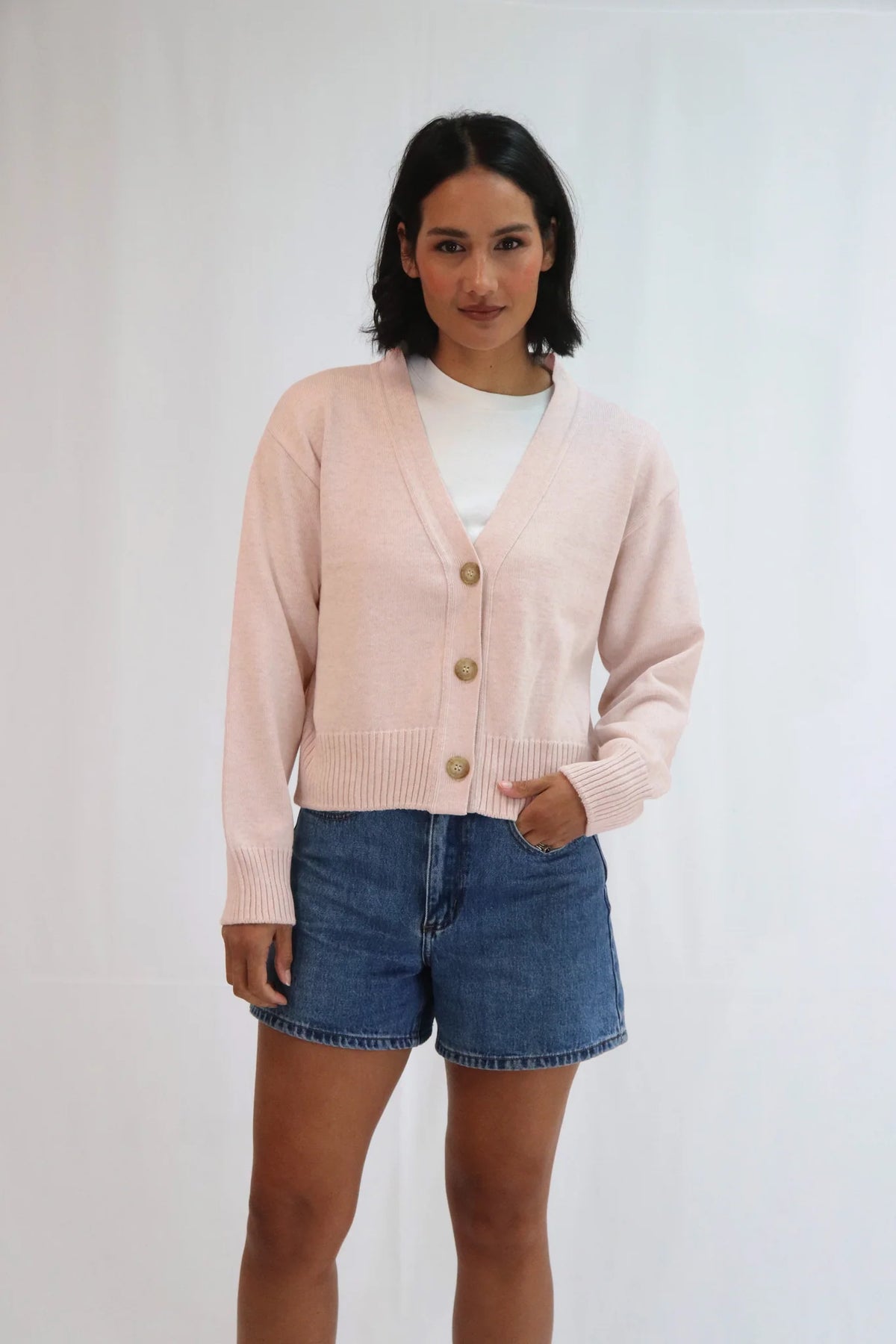 Tatano Solid Cardi