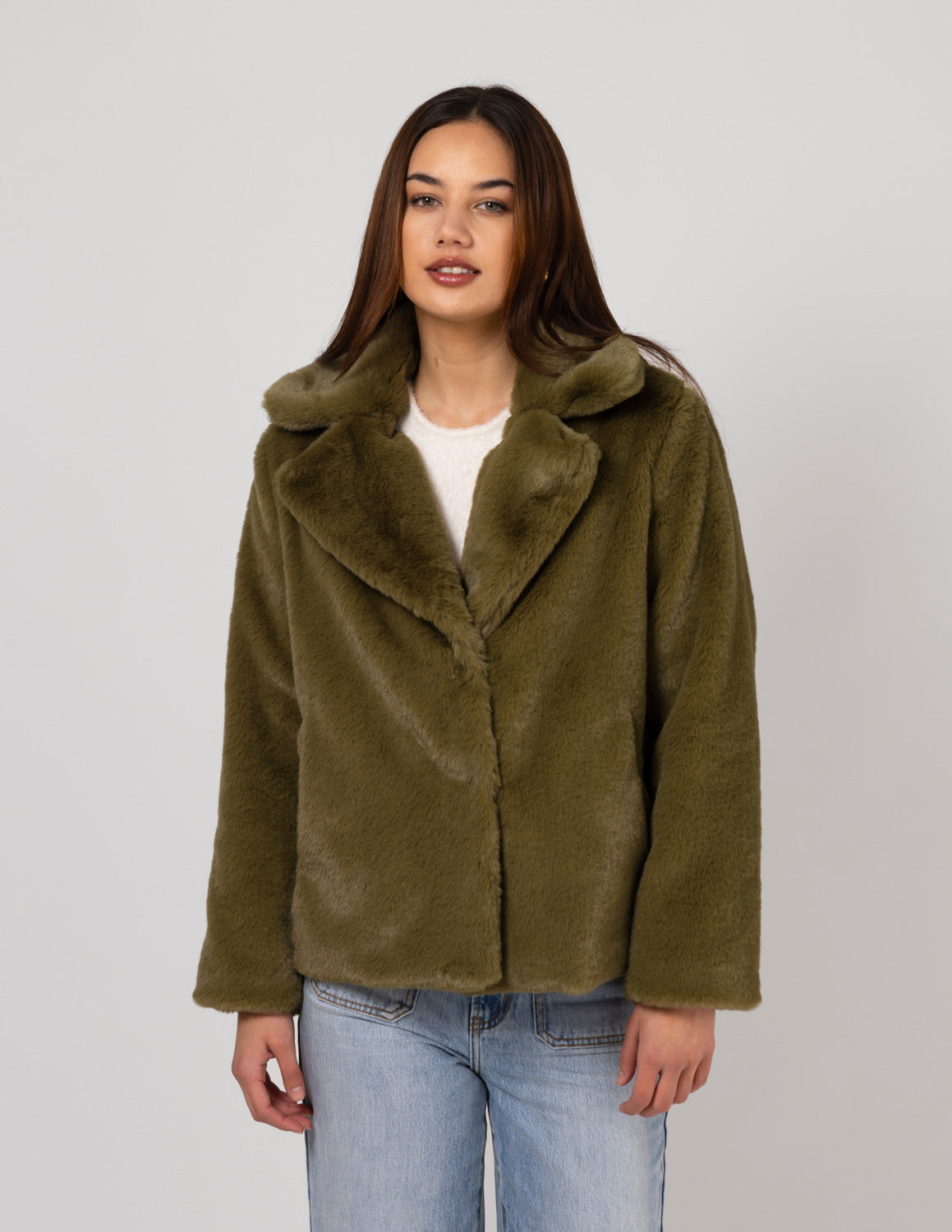 Stella + Gemma Britta Fur Jacket