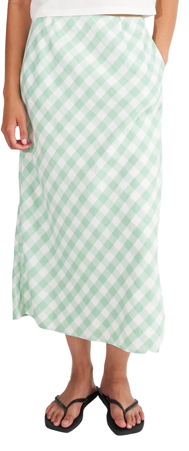 Huffer Celine lila Midi Skirt