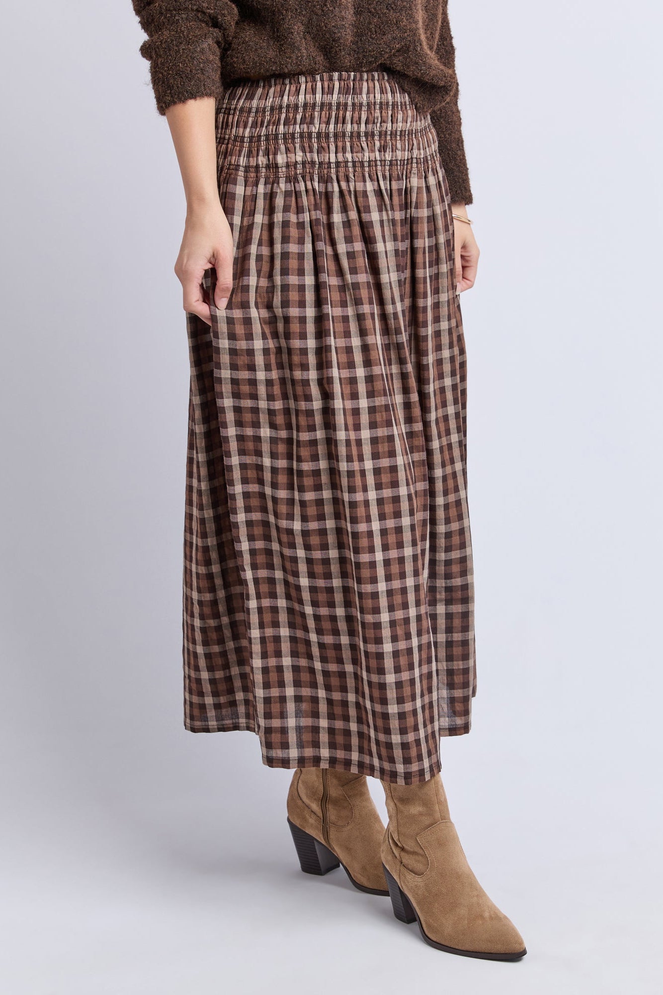 Foxwood Coco Check Skirt