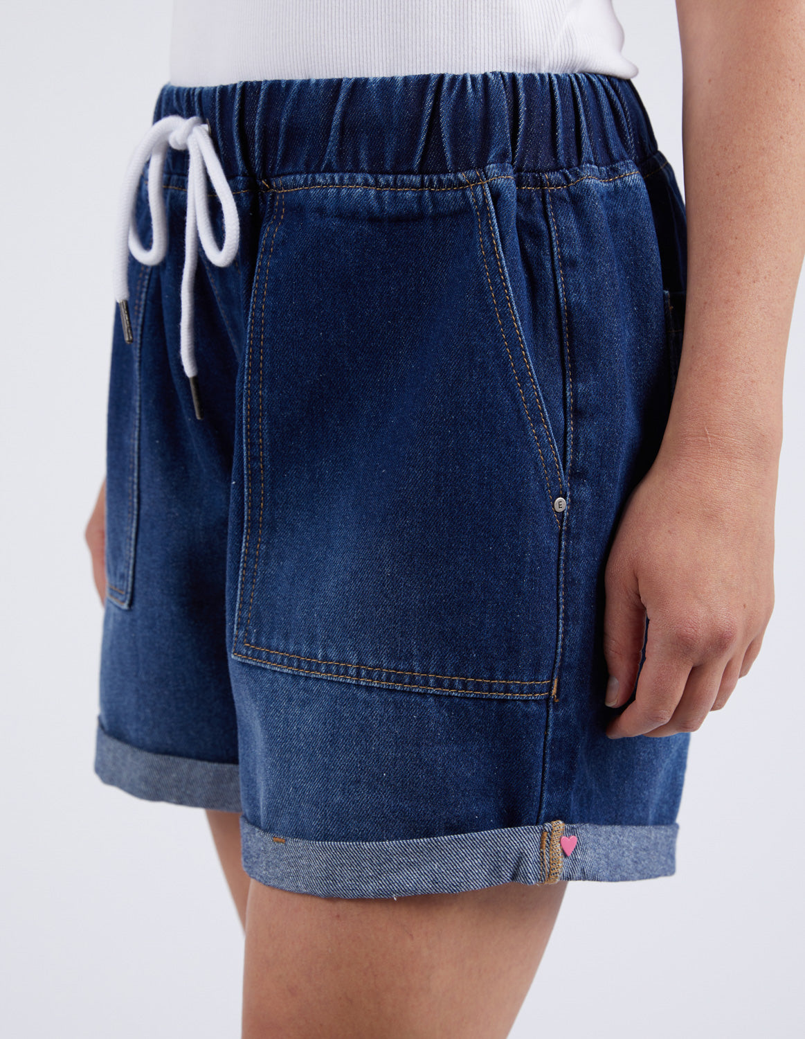 Elm Emma Relaxed Denim Short
