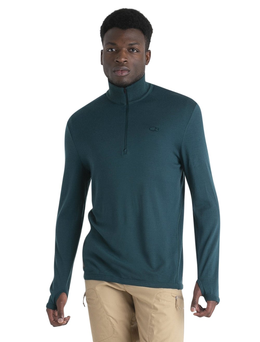 Icebreaker Mens Original LS Half Zip