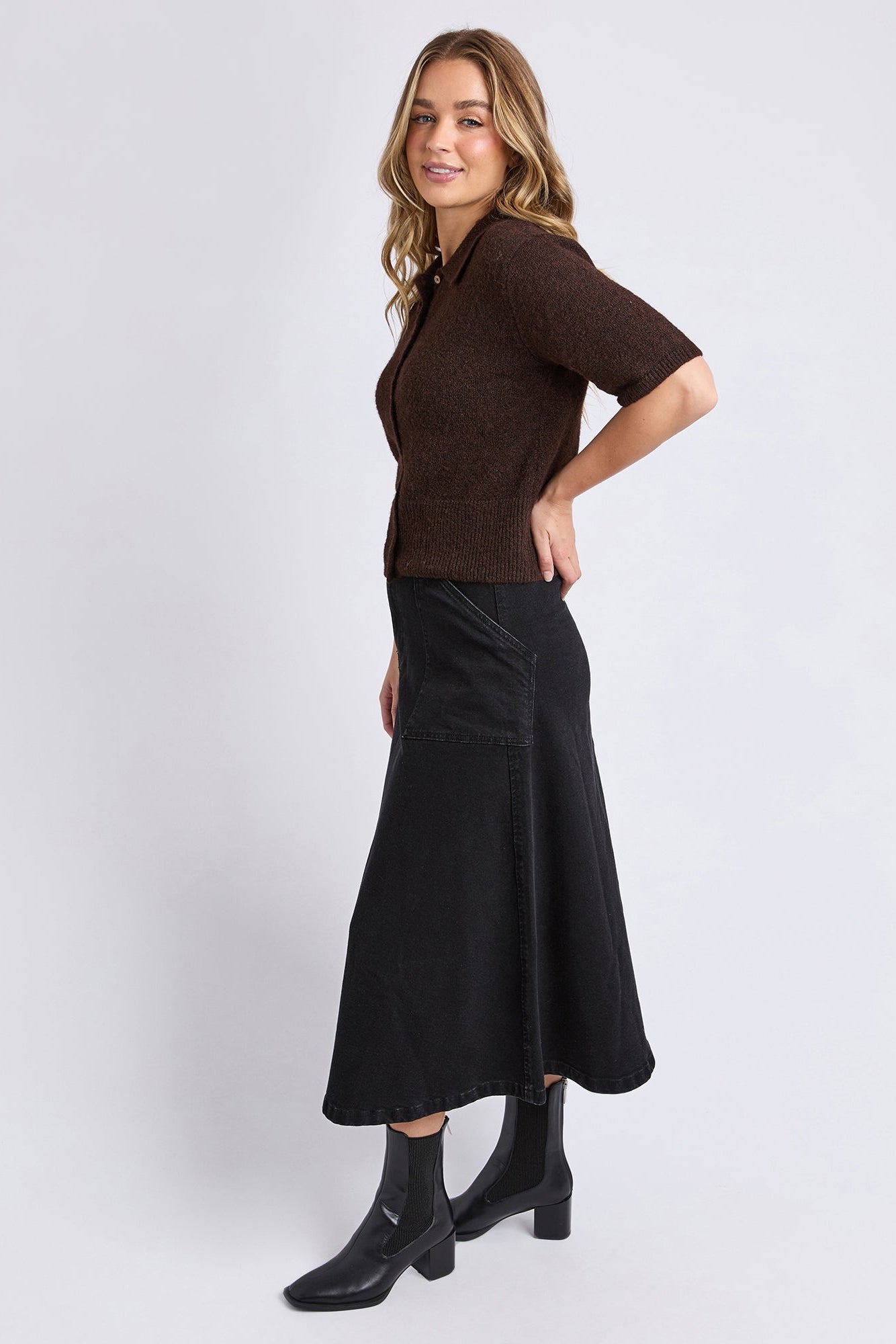 Foxwood Fernie Button Knit