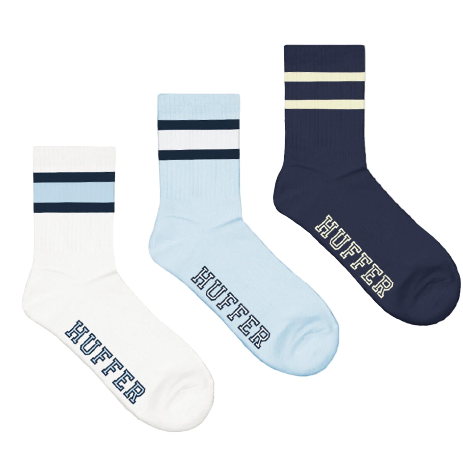 Huffer Rib Sock/All Stars 3 Pack