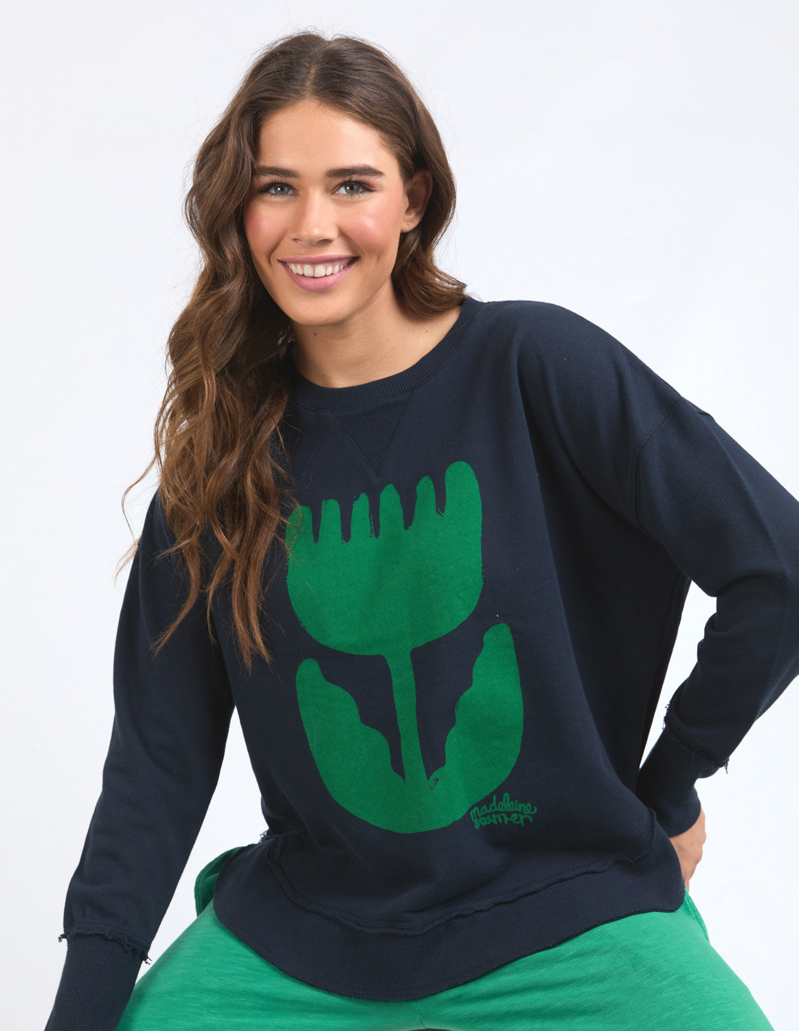 Elm Madeleine Stamer Crew