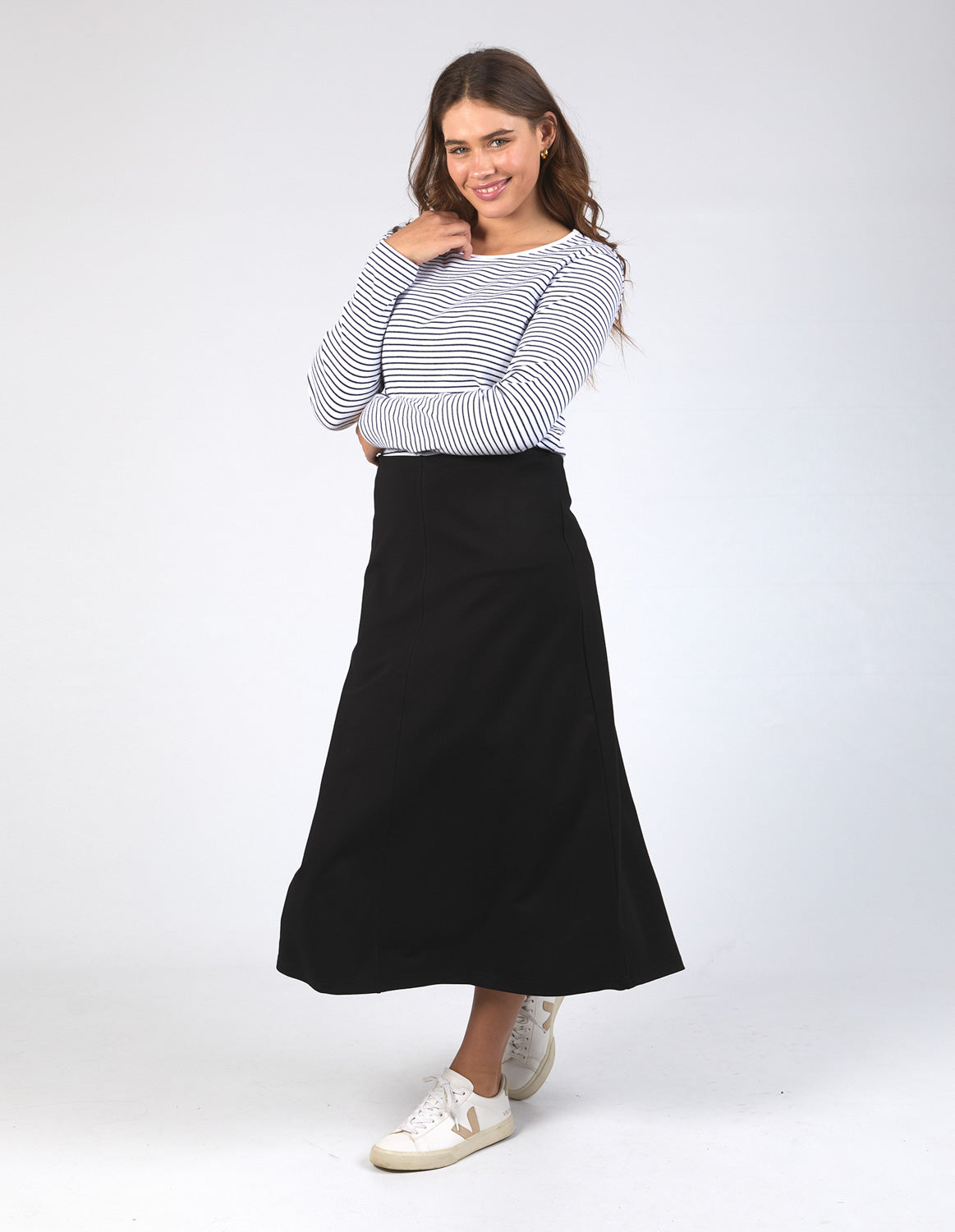 Elm Penny Ponte Skirt