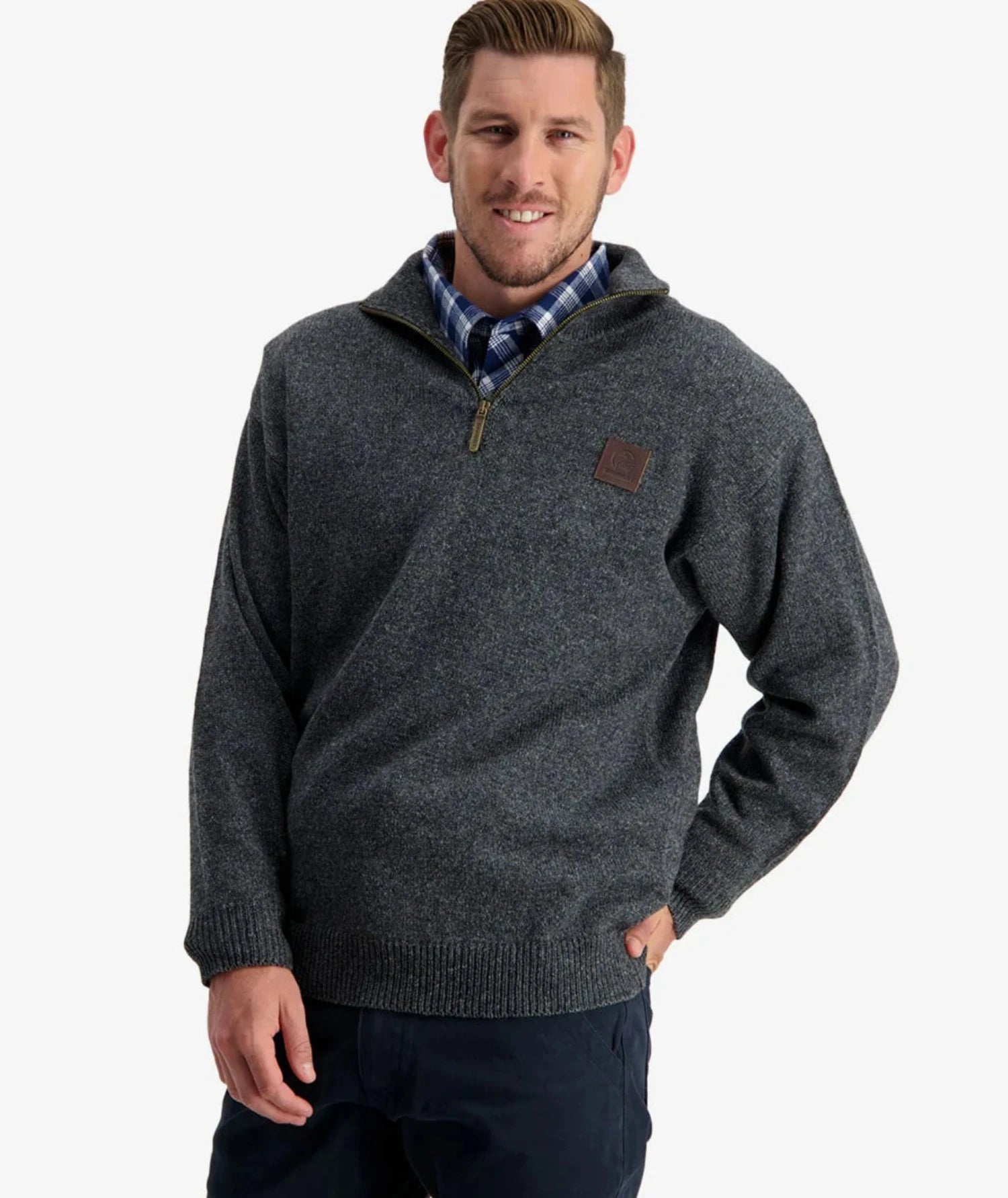 Swanndri Mariner Zip Neck Sweater