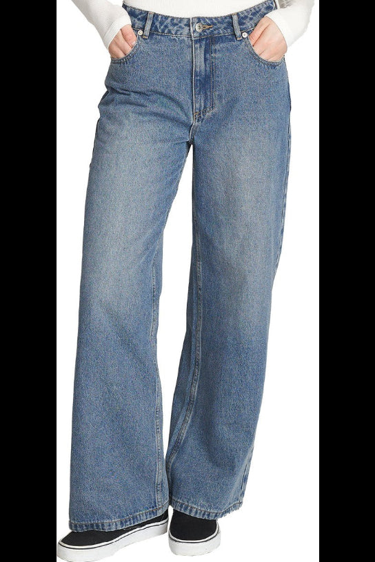 Huffer Womans Baggy Denim Jean