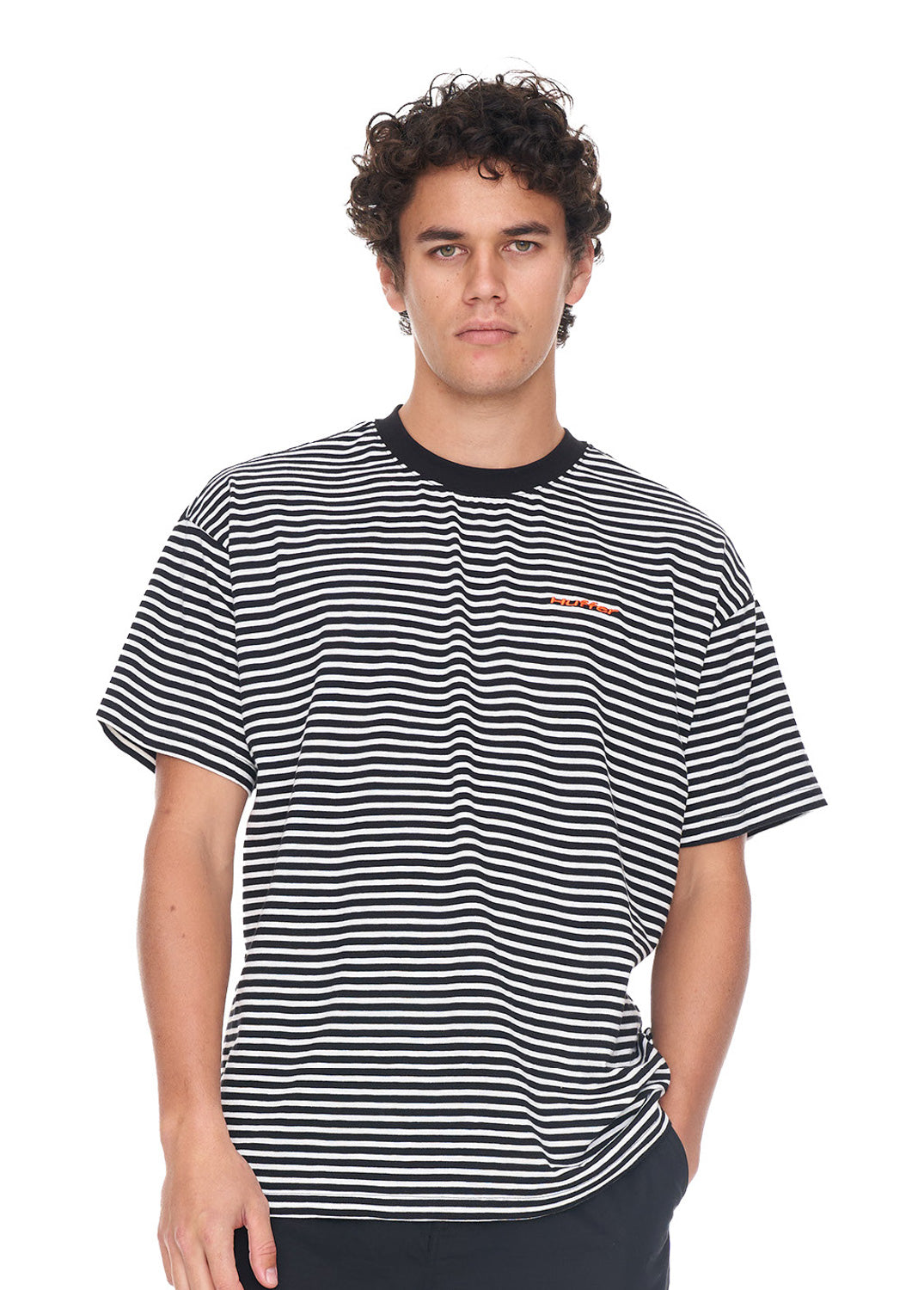Huffer Stripe Block Tee