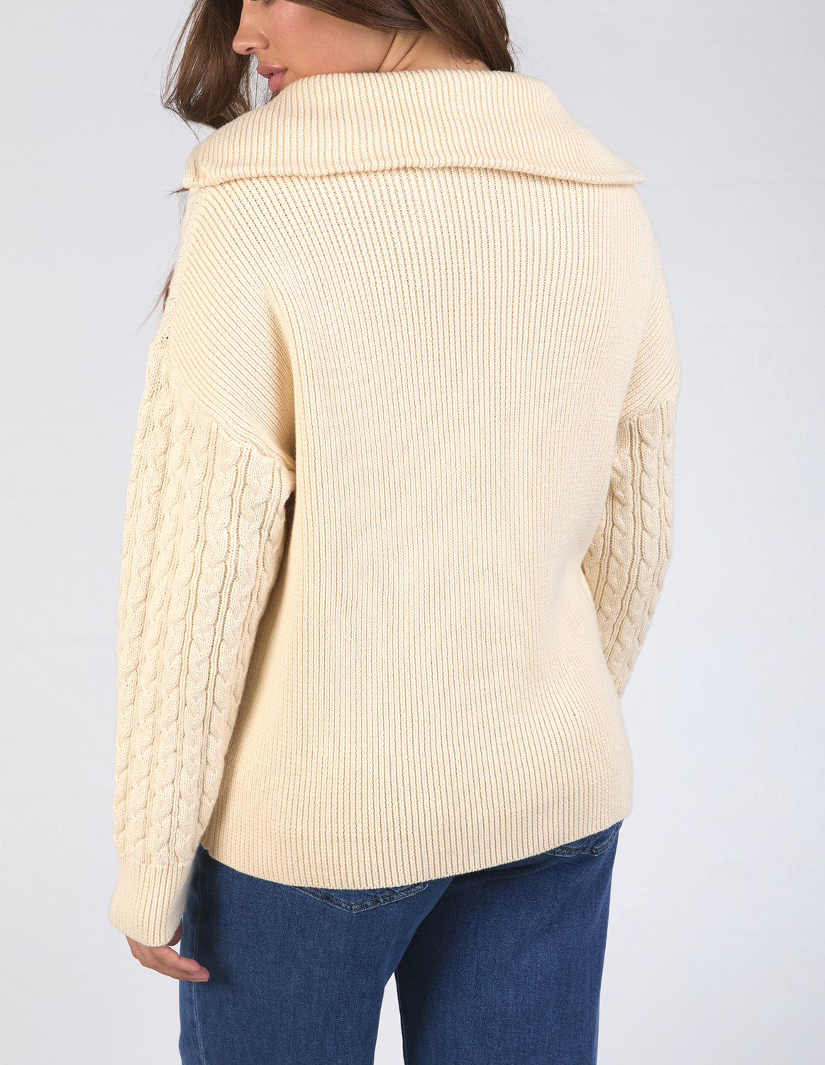 Elm Zalie Zip Knit