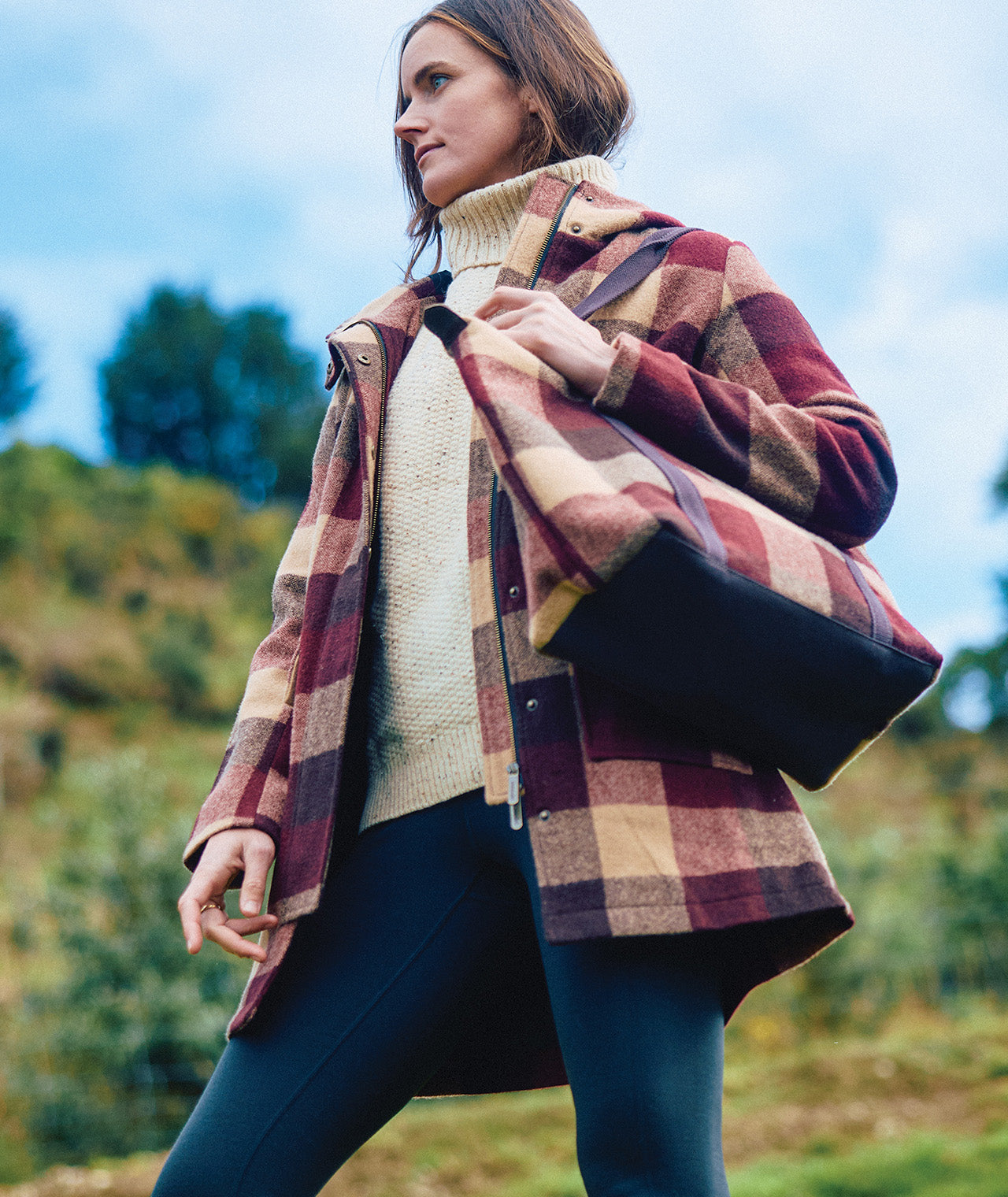Swanndri Annmore V2 Womans Wool Overcoat