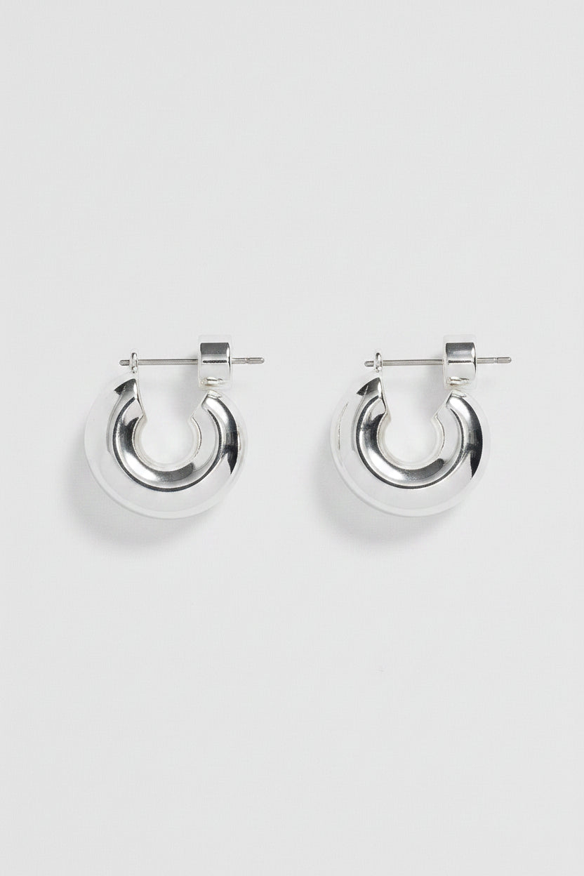 Country Road Small Round Hoop Earring