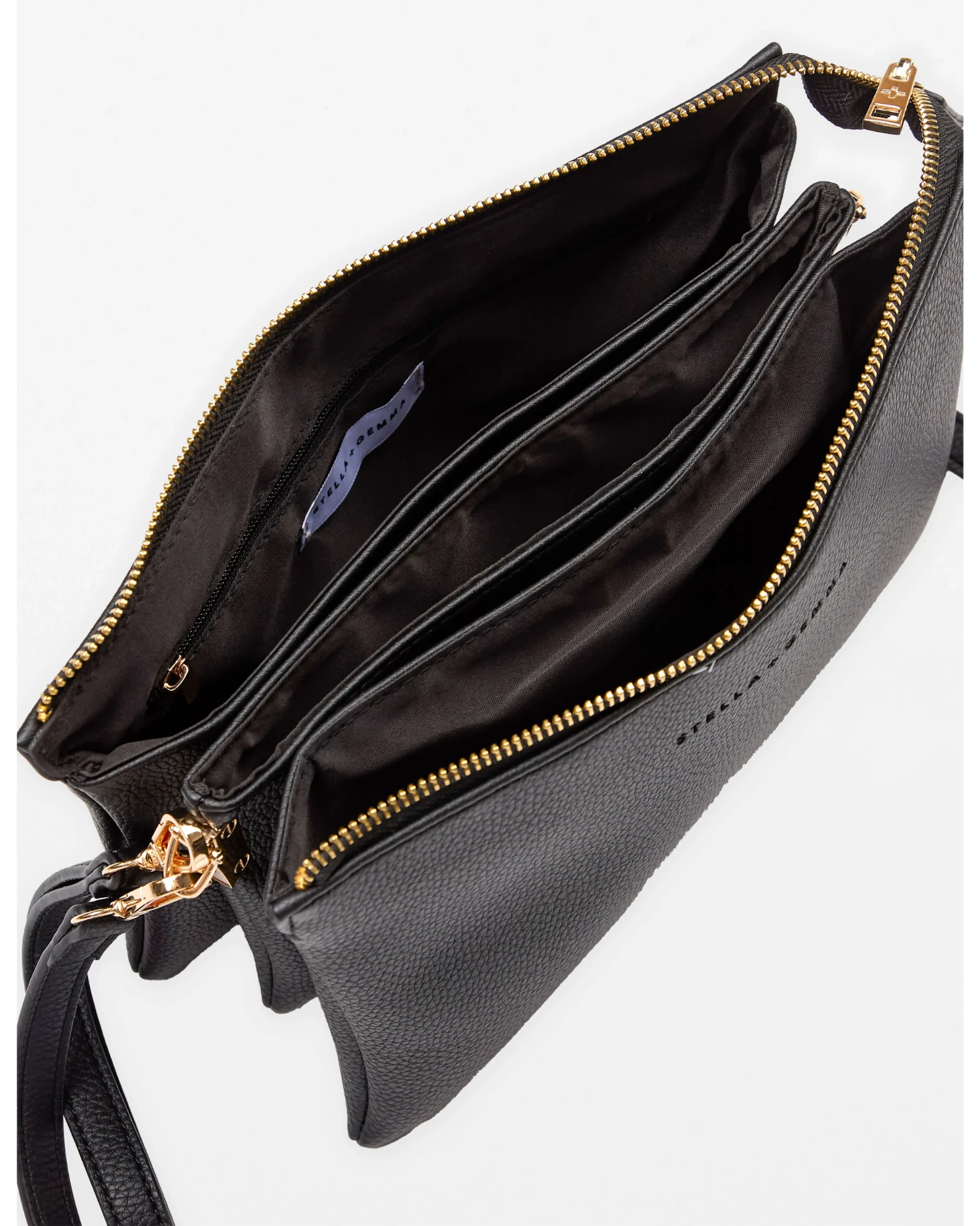 Stella + Gemma Frankie Multi Pouch Bag - Black