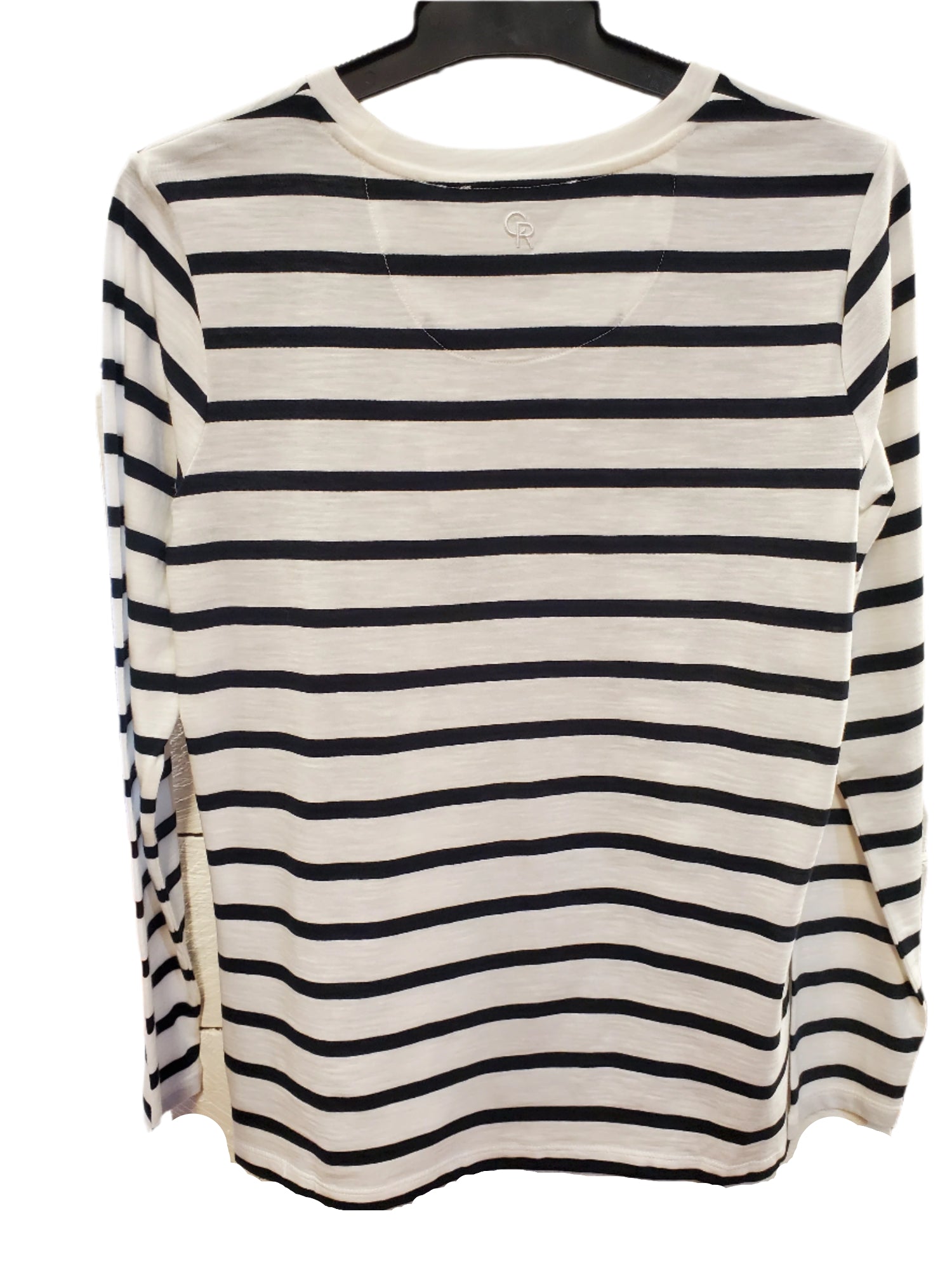 Country Road Textured Slub Stripe Long Sleeve T-Shirt